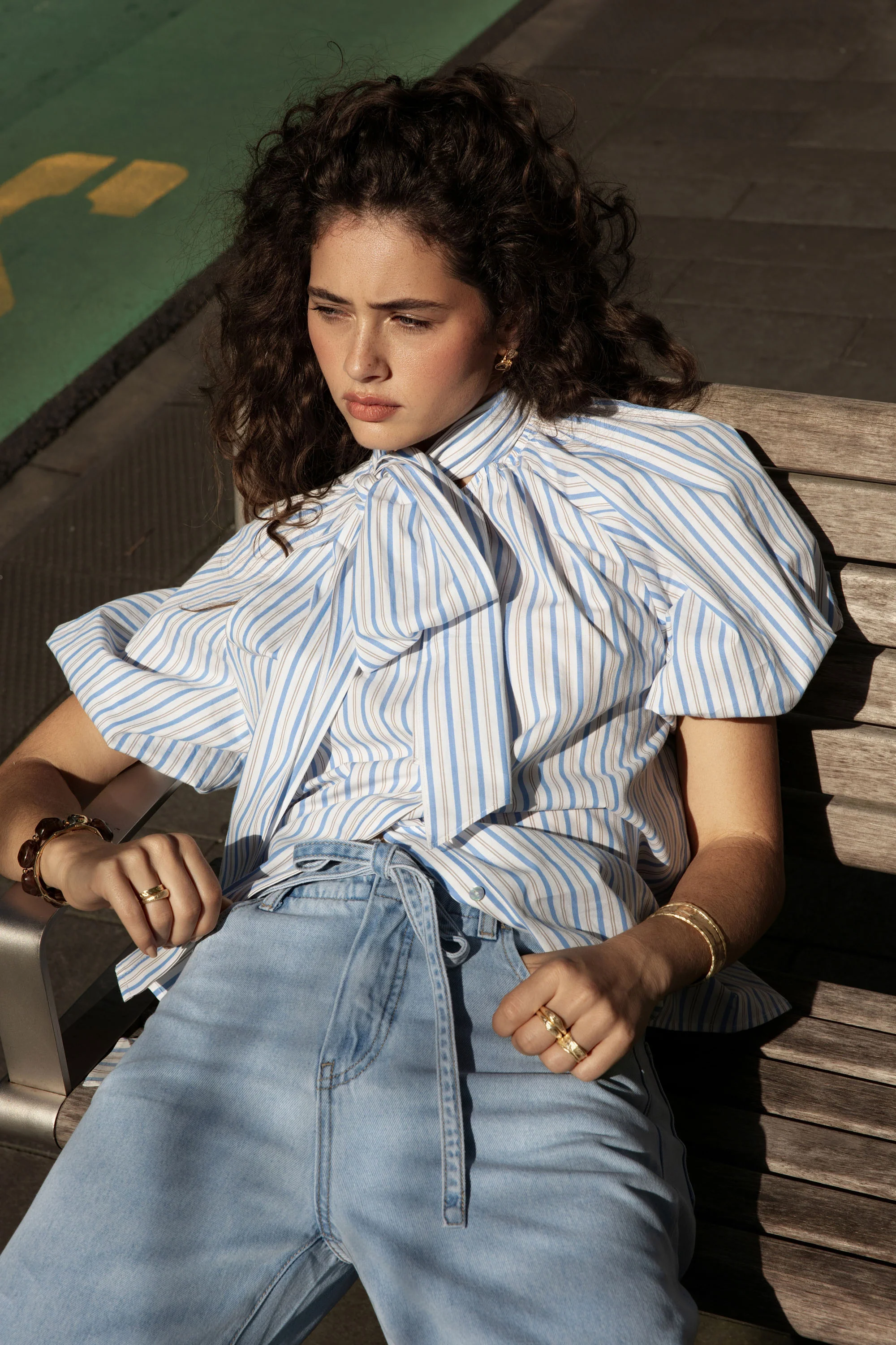 Amy Bow Blouse - Image 3