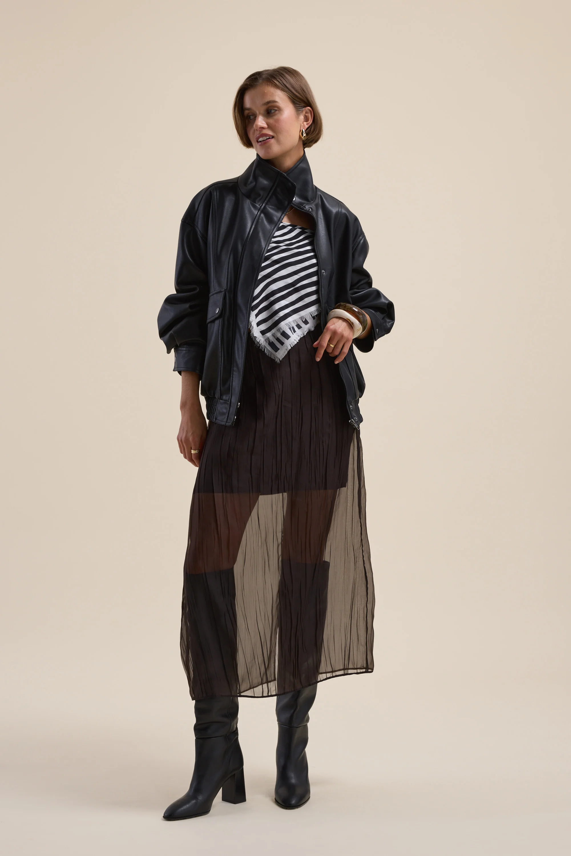 Ari Sheer Midi Skirt - Image 5