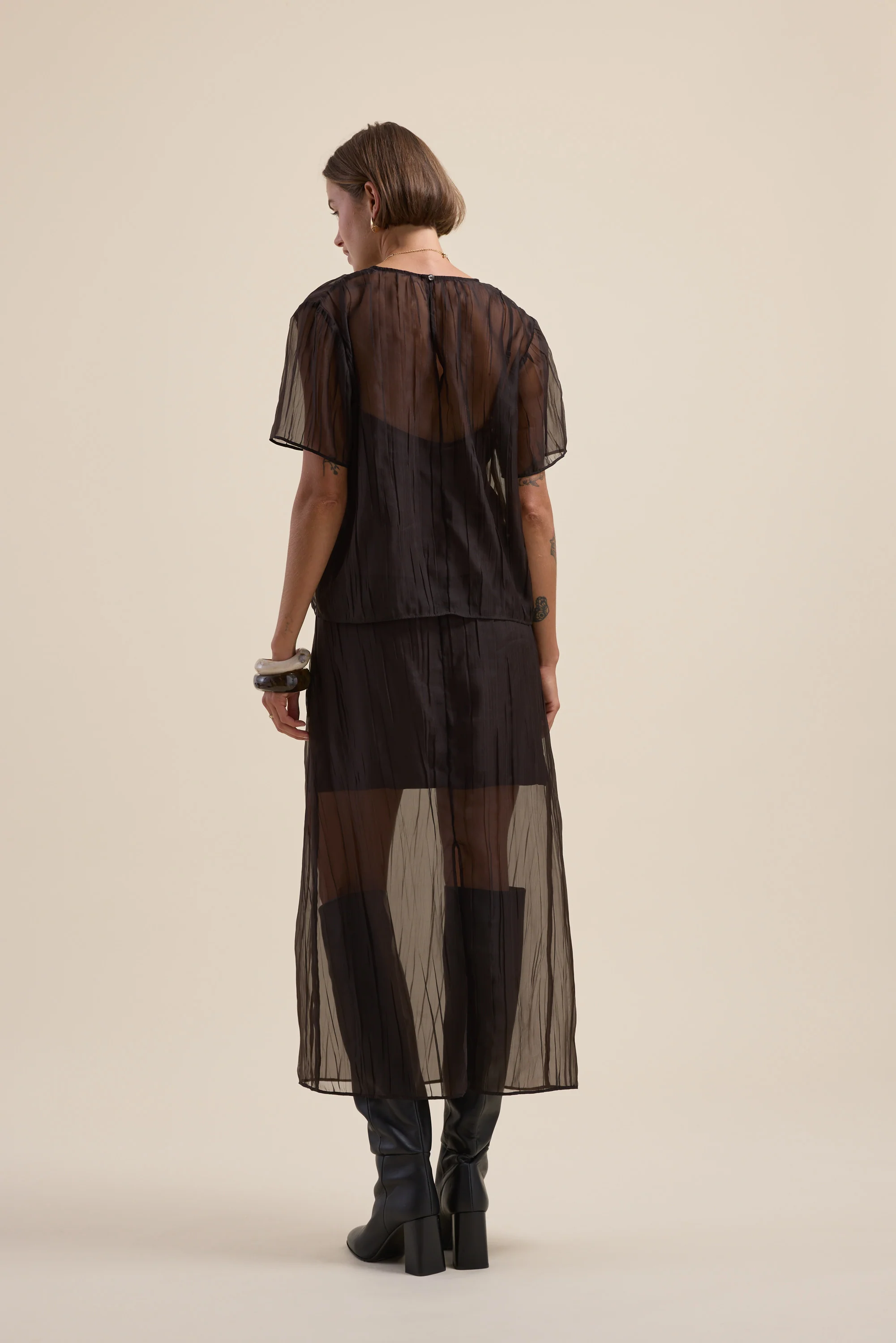 Ari Sheer Midi Skirt - Image 6