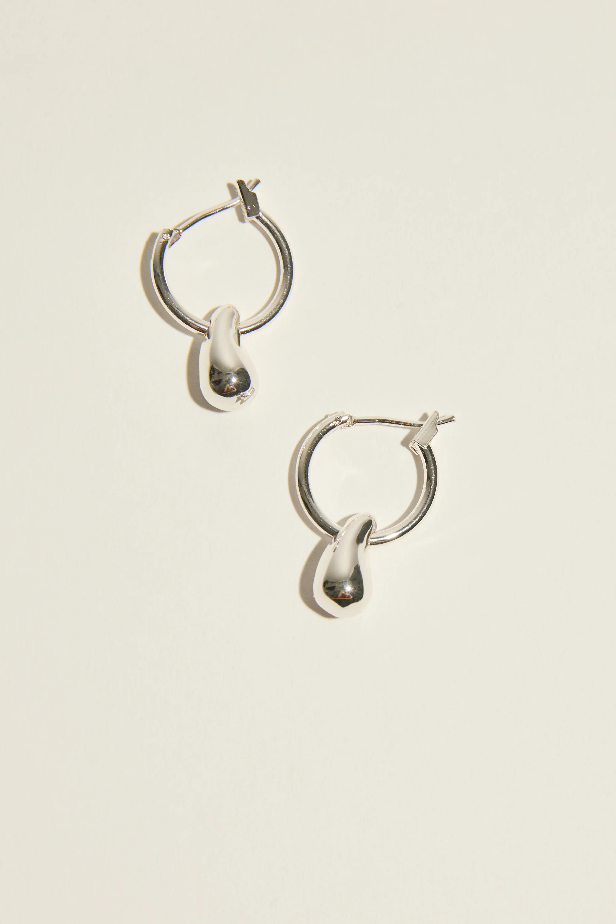 Atelier 19 Dewdrop on Hoop Earrings