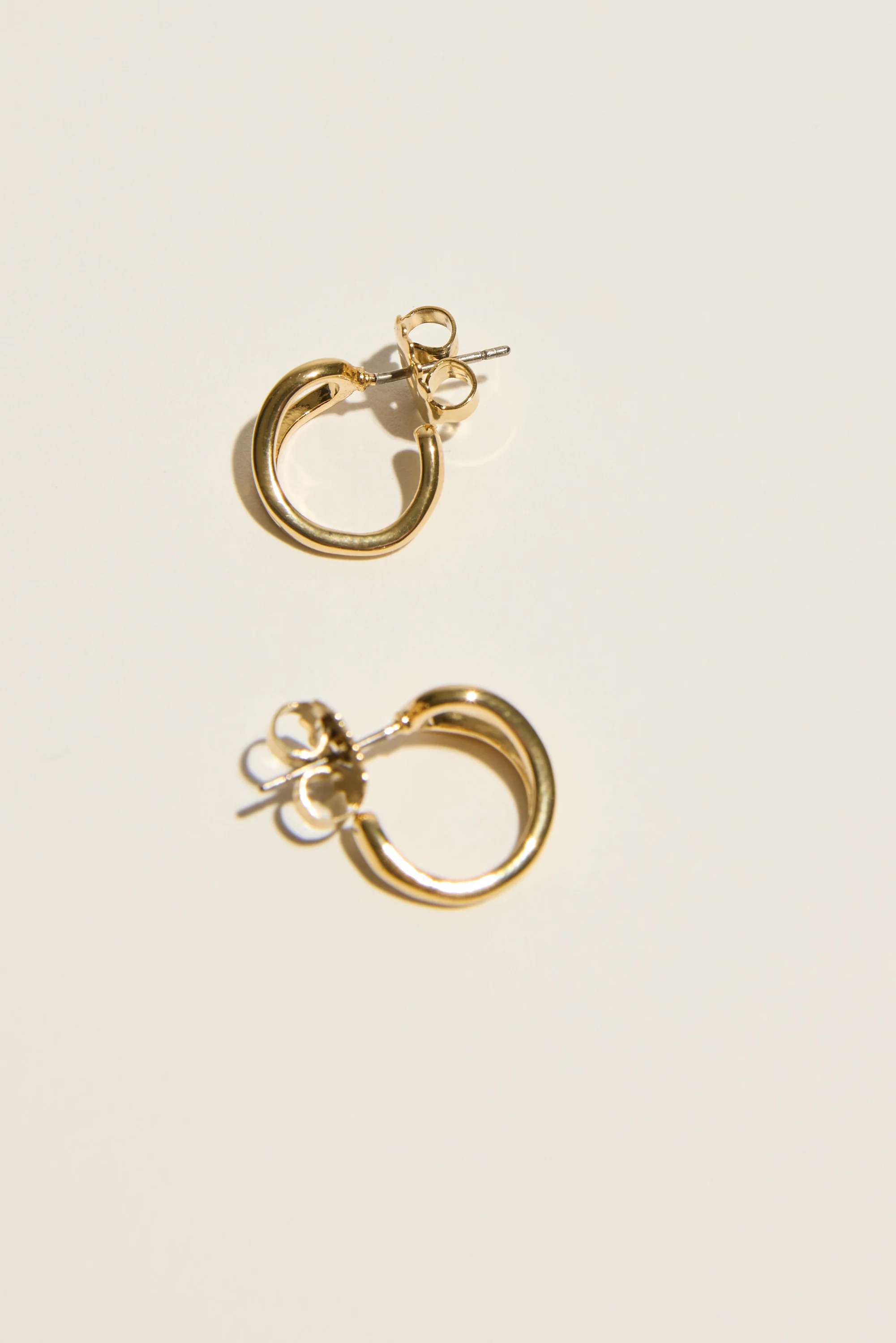 Atelier 19 Fluid Hoop Earrings - Image 2