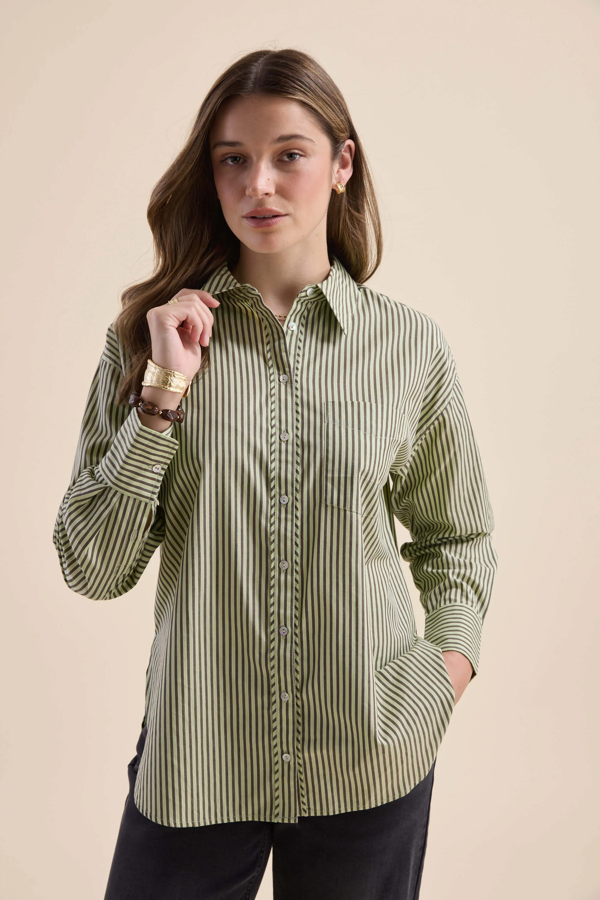 Borrowed From The Boys Shirt - Image 6