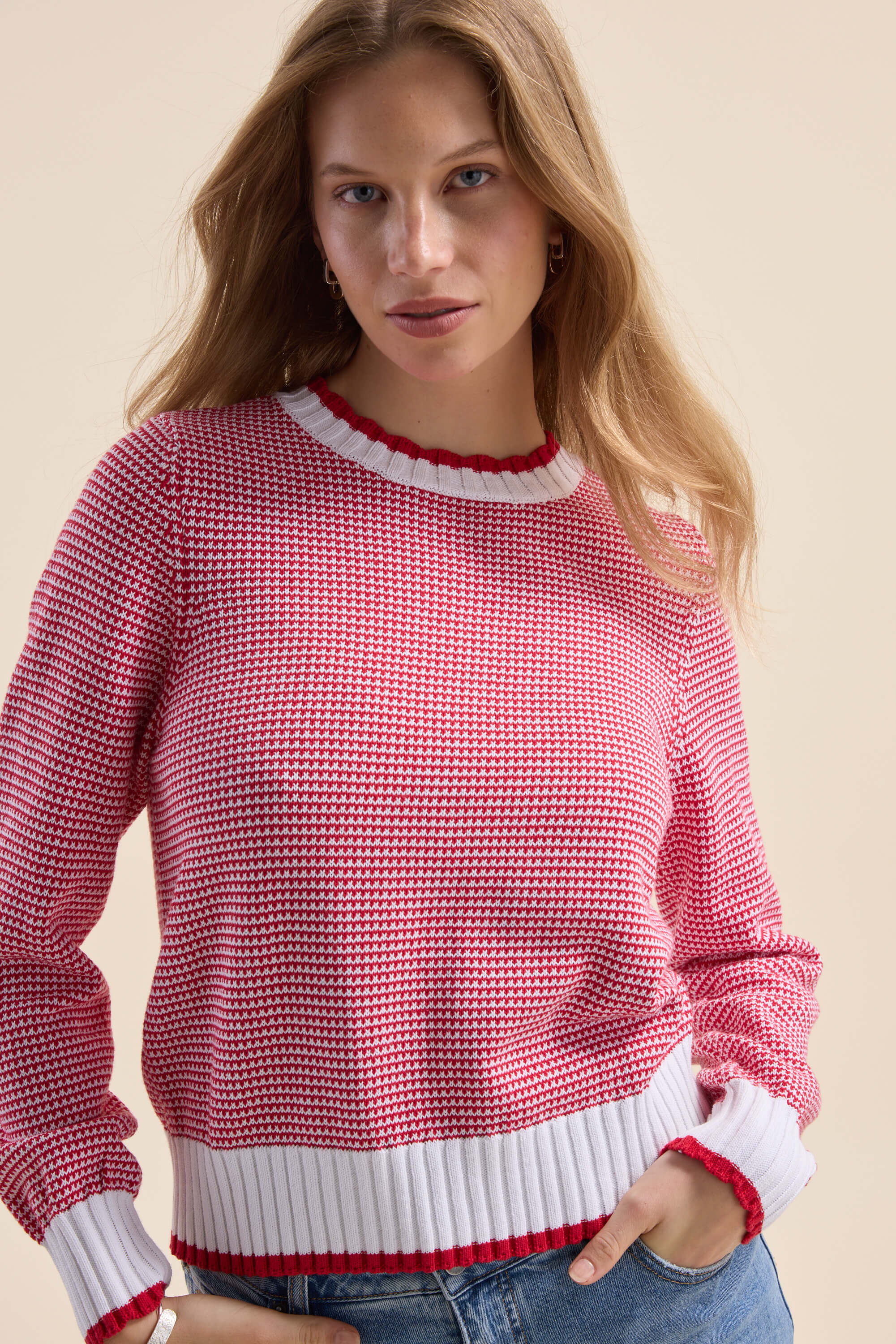 Callie Knit Detail Sweater - Image 5
