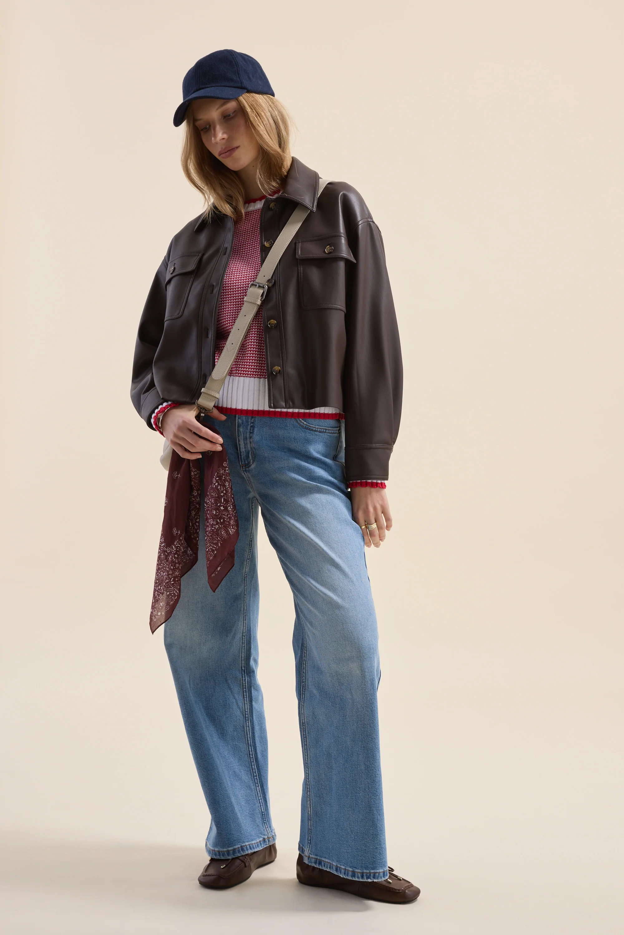 Callie Knit Detail Sweater - Image 8