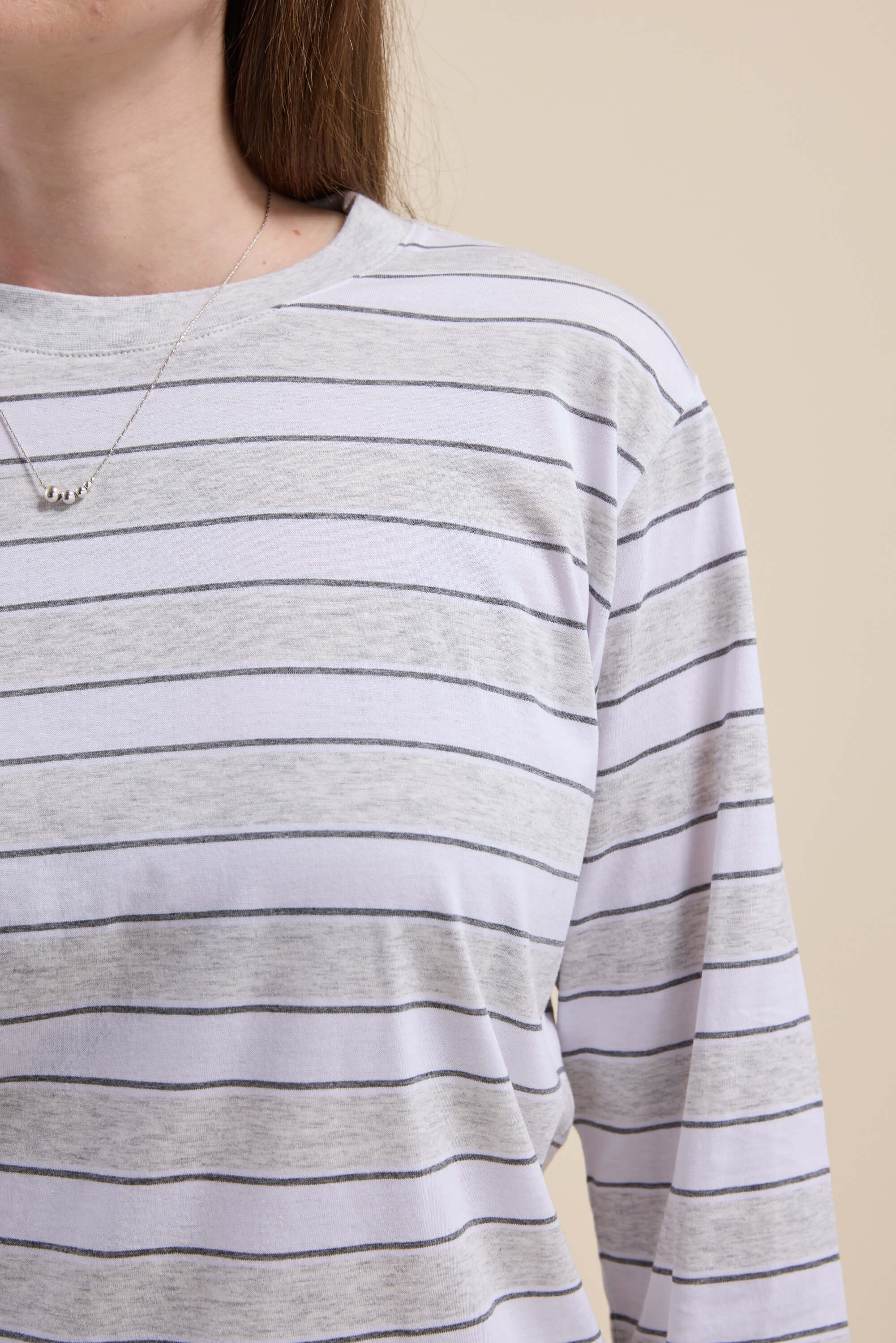 Carmen Long Sleeve Stripe Tee - Image 3