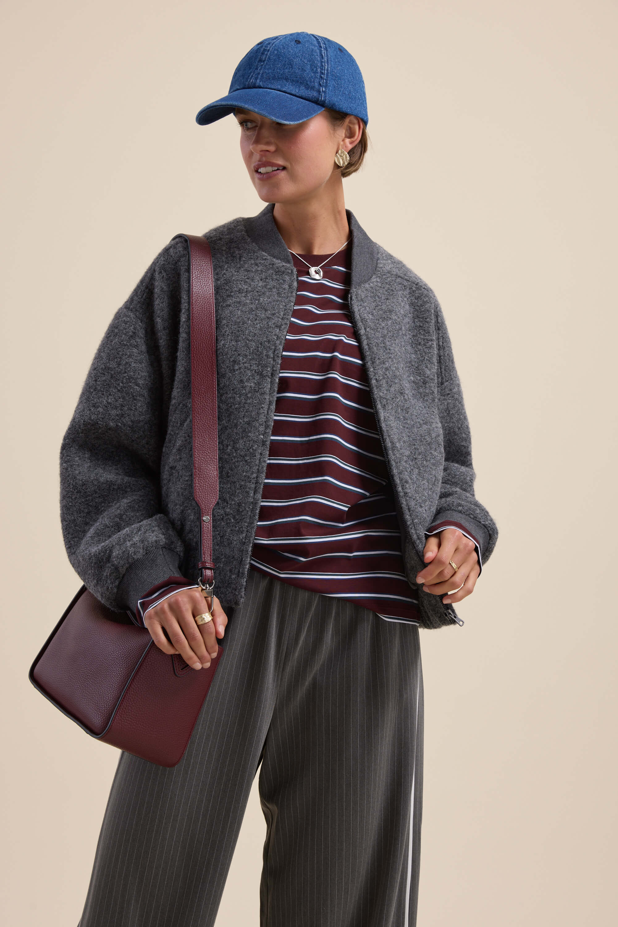 Carmen Long Sleeve Stripe Tee - Image 2