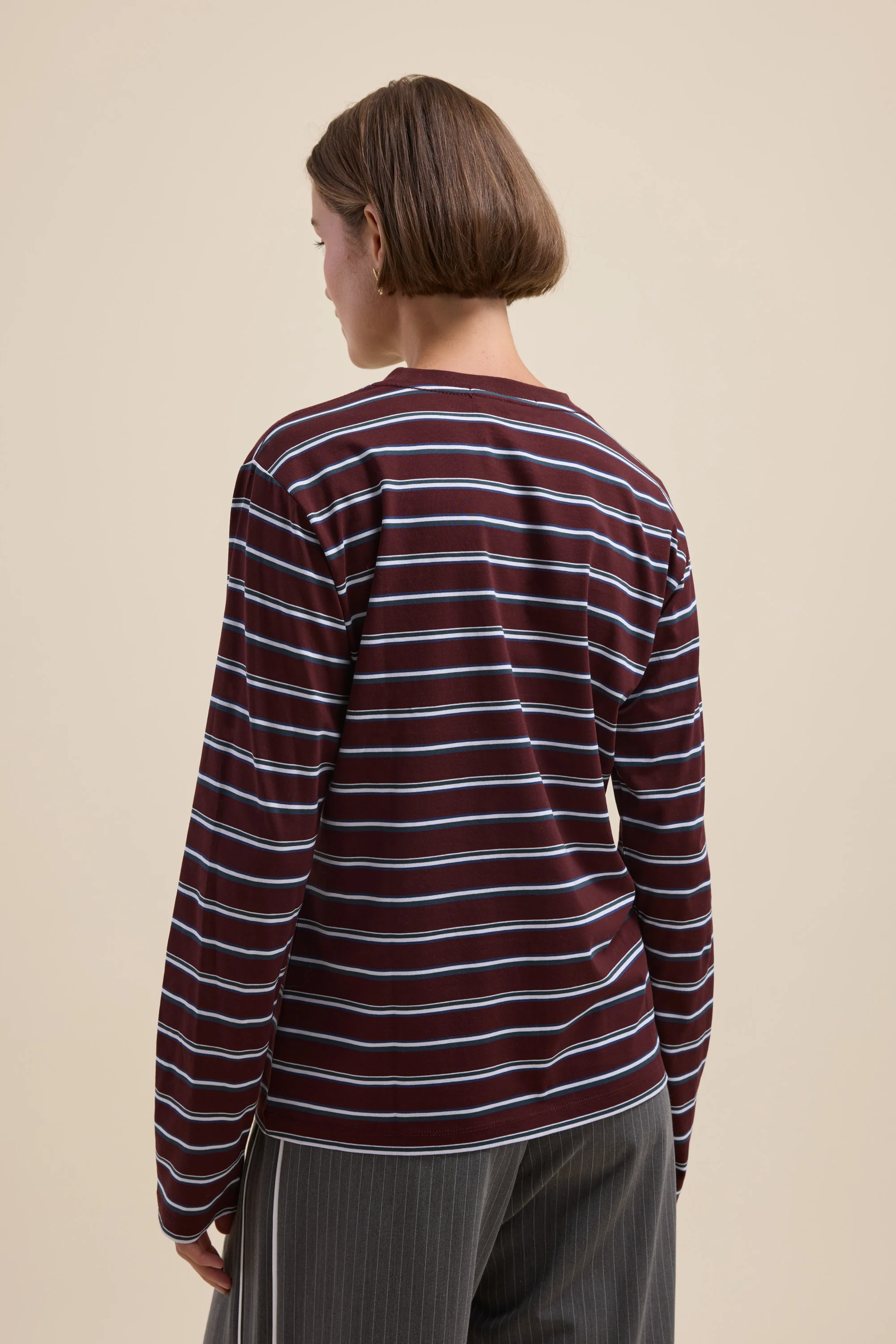 Carmen Long Sleeve Stripe Tee - Image 6