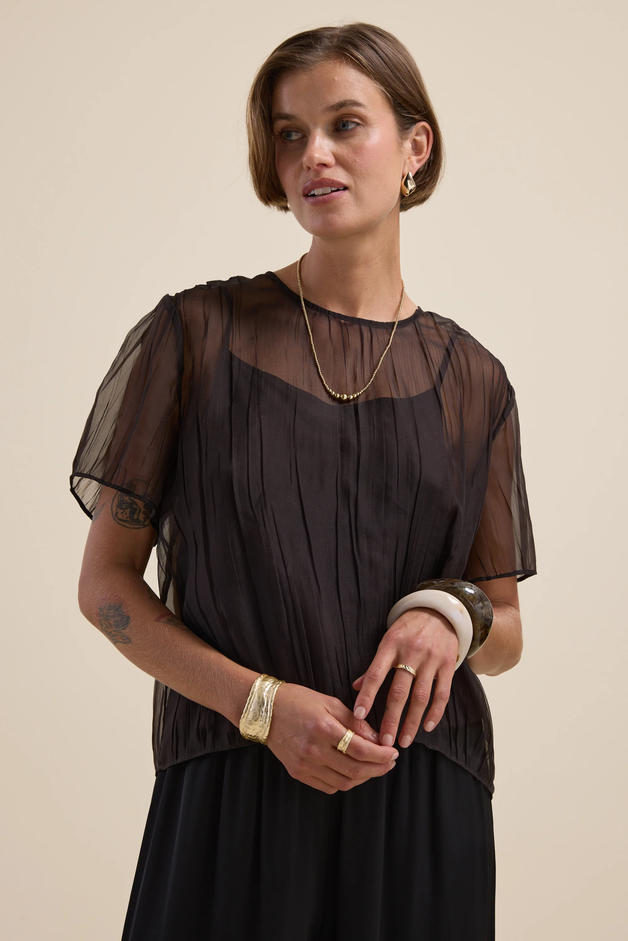 Cass Sheer Top - Image 3