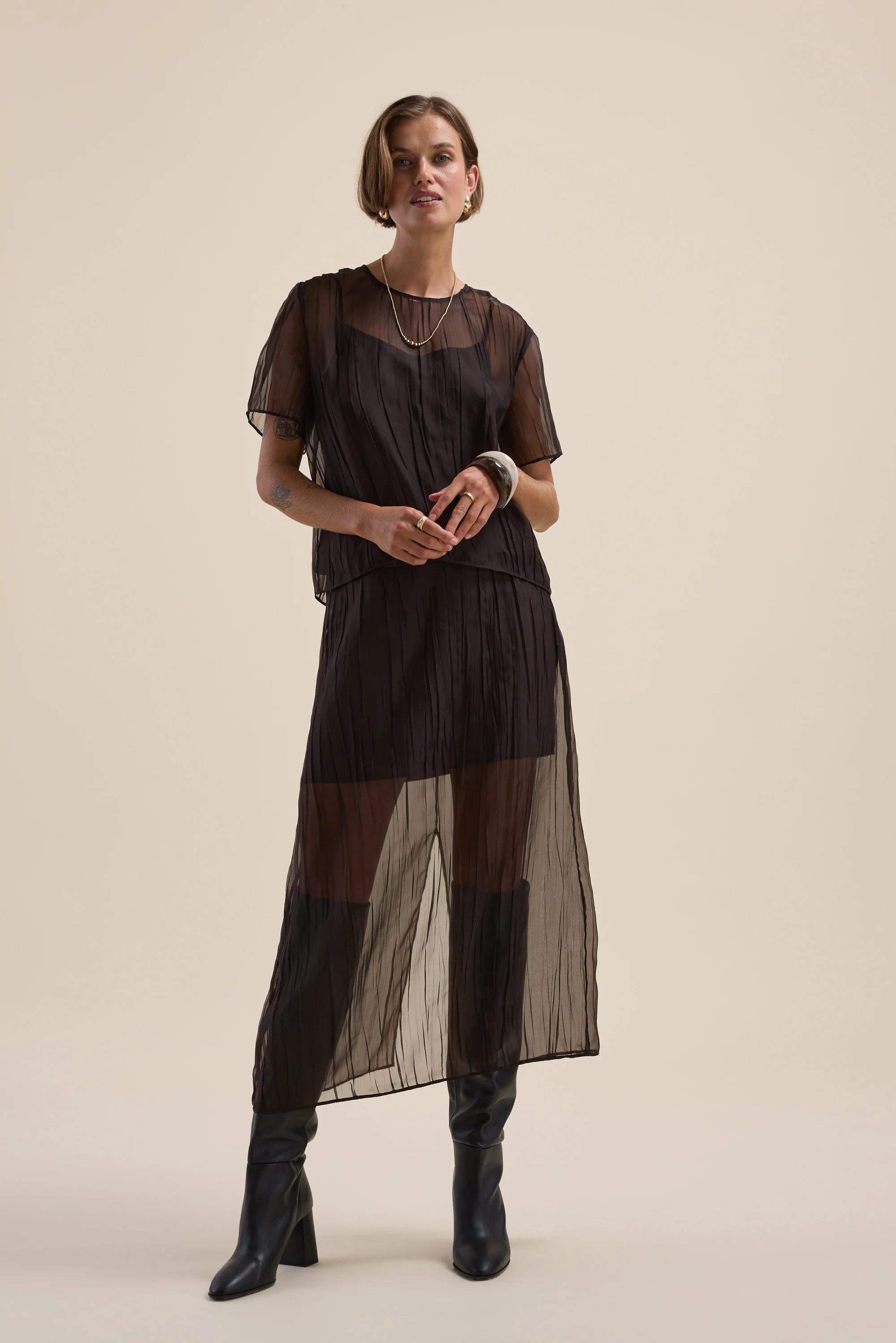 Cass Sheer Top - Image 6
