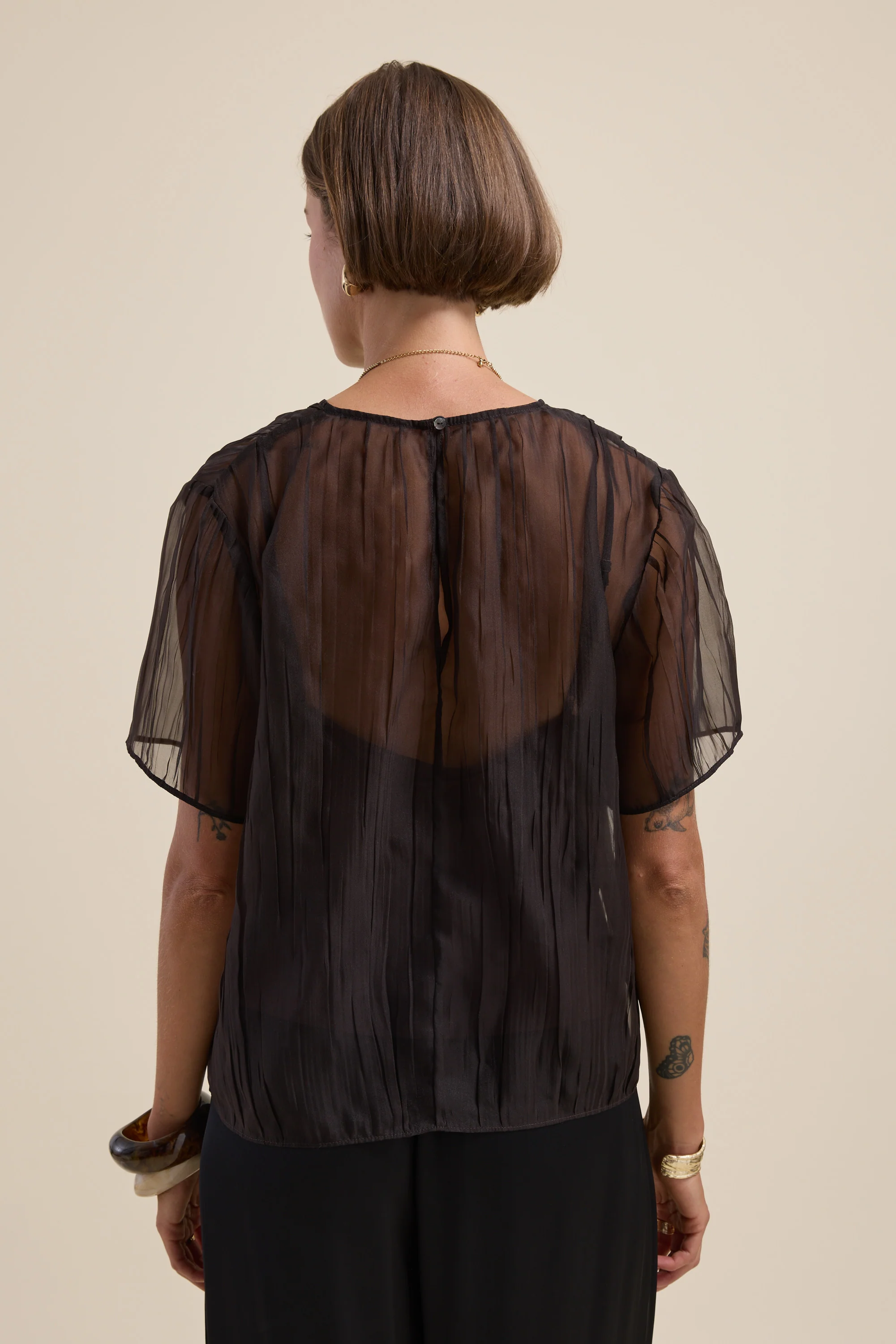 Cass Sheer Top - Image 8