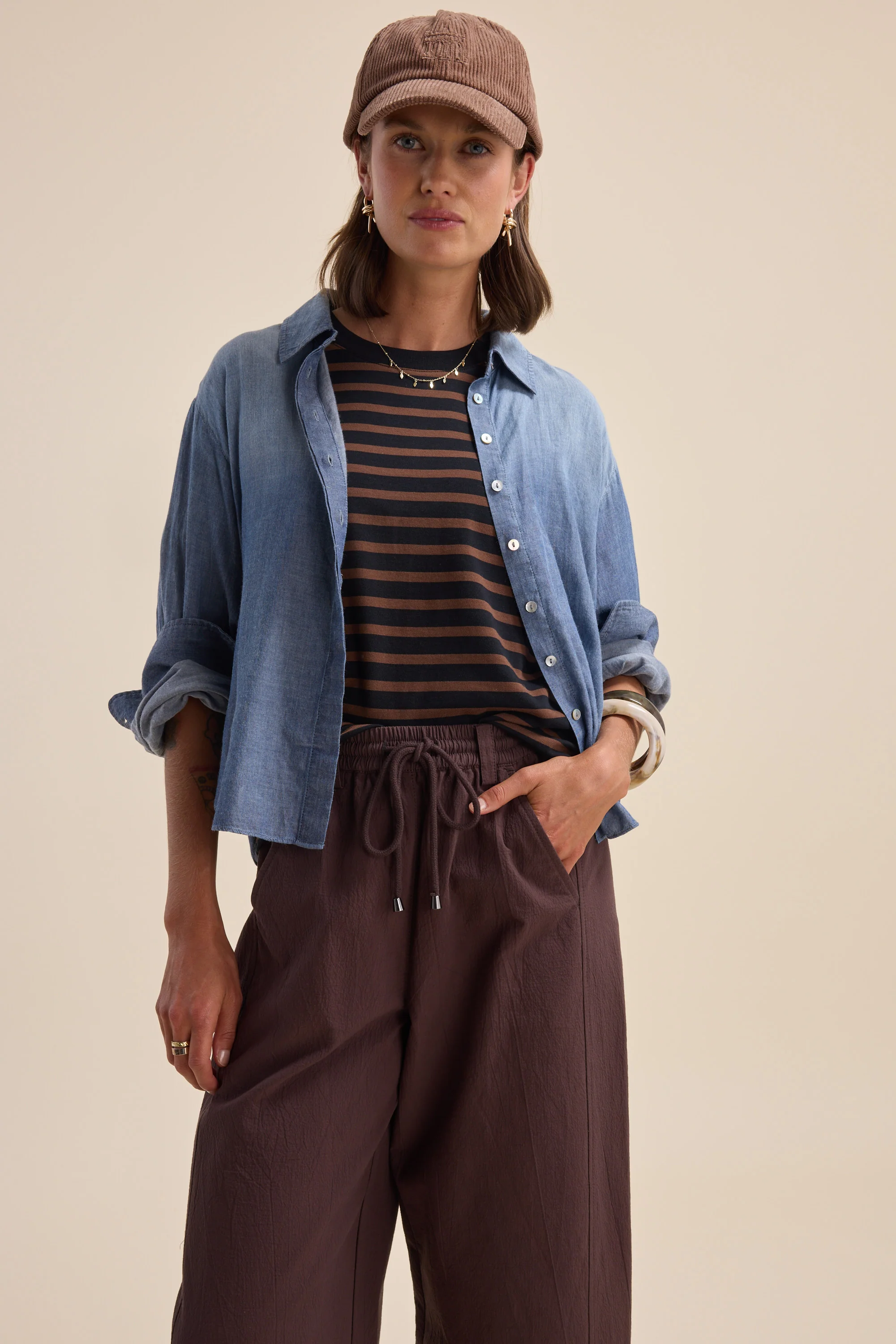 Charmaine Organic/Pima Cotton Tee