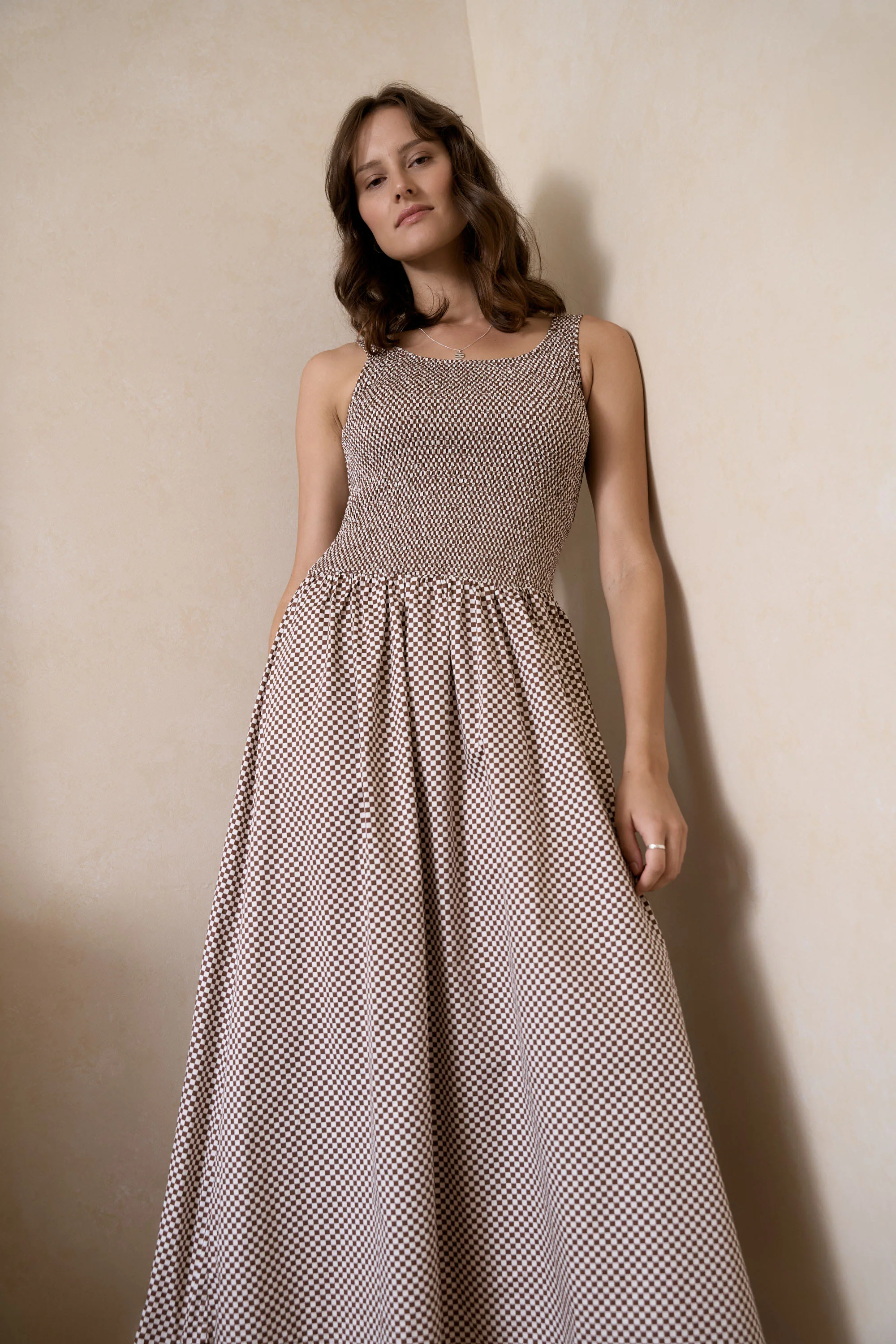Coco Shirred Dress