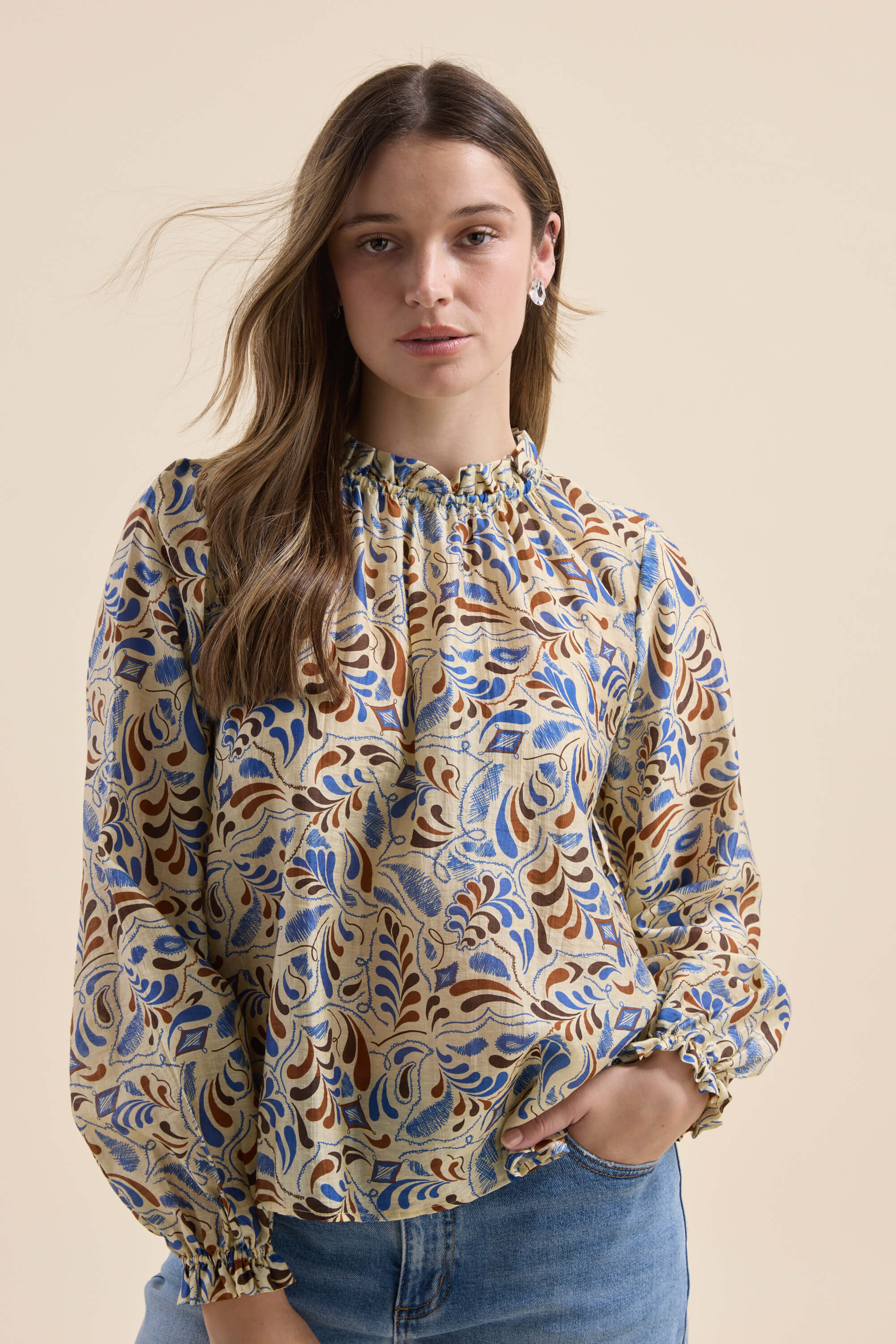 Danica Frill Detail Blouse