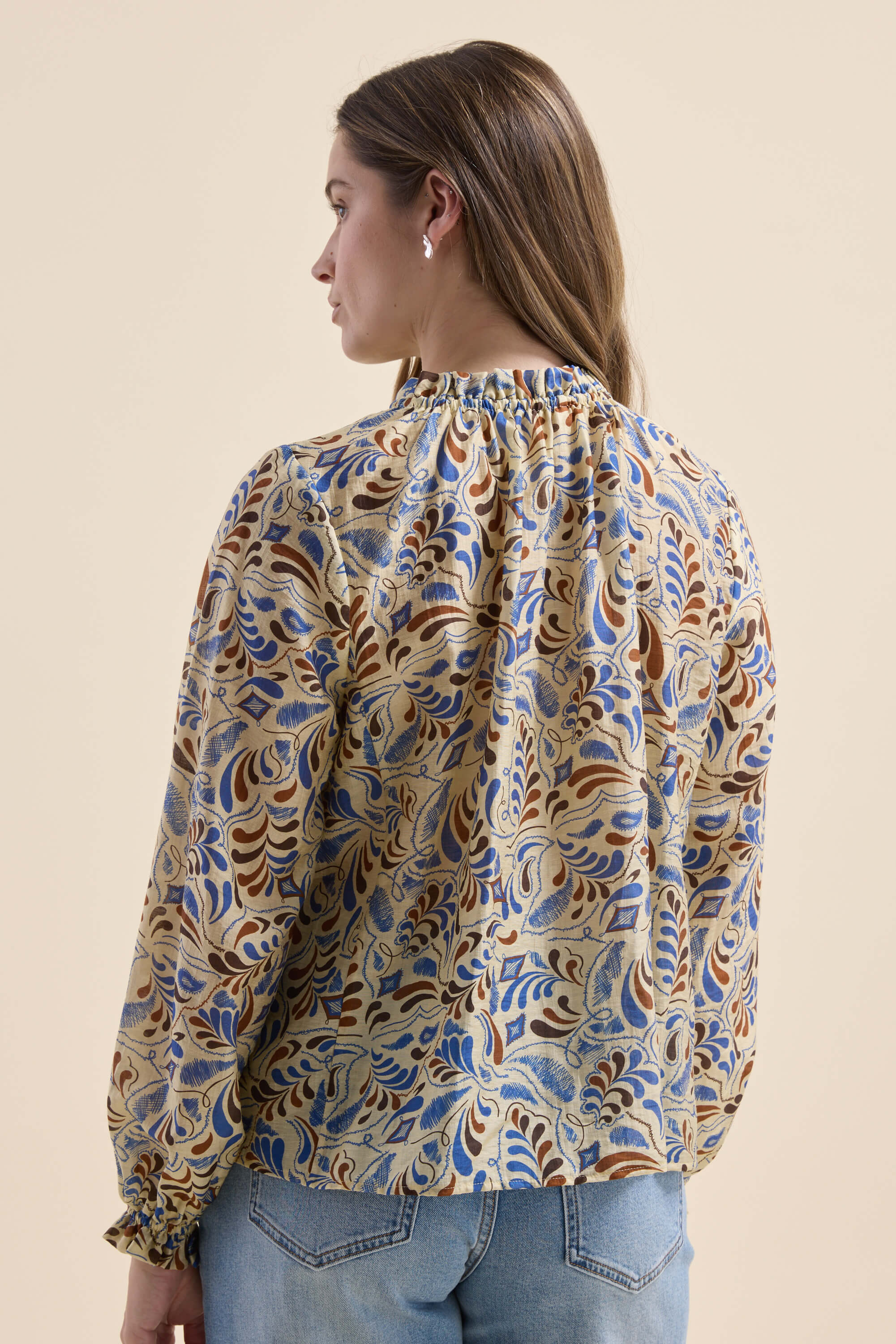 Danica Frill Detail Blouse - Image 6