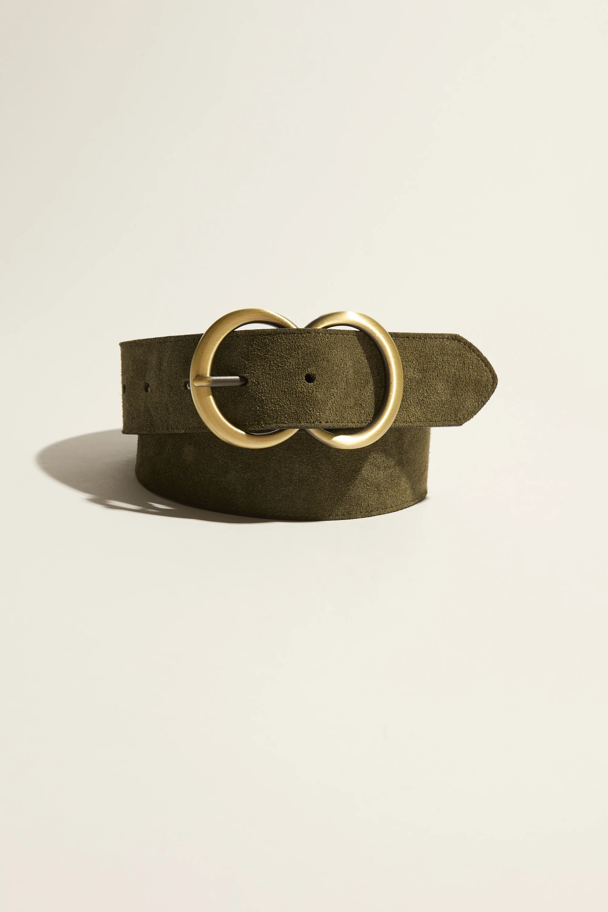 Dida Suede Double Oval Belt