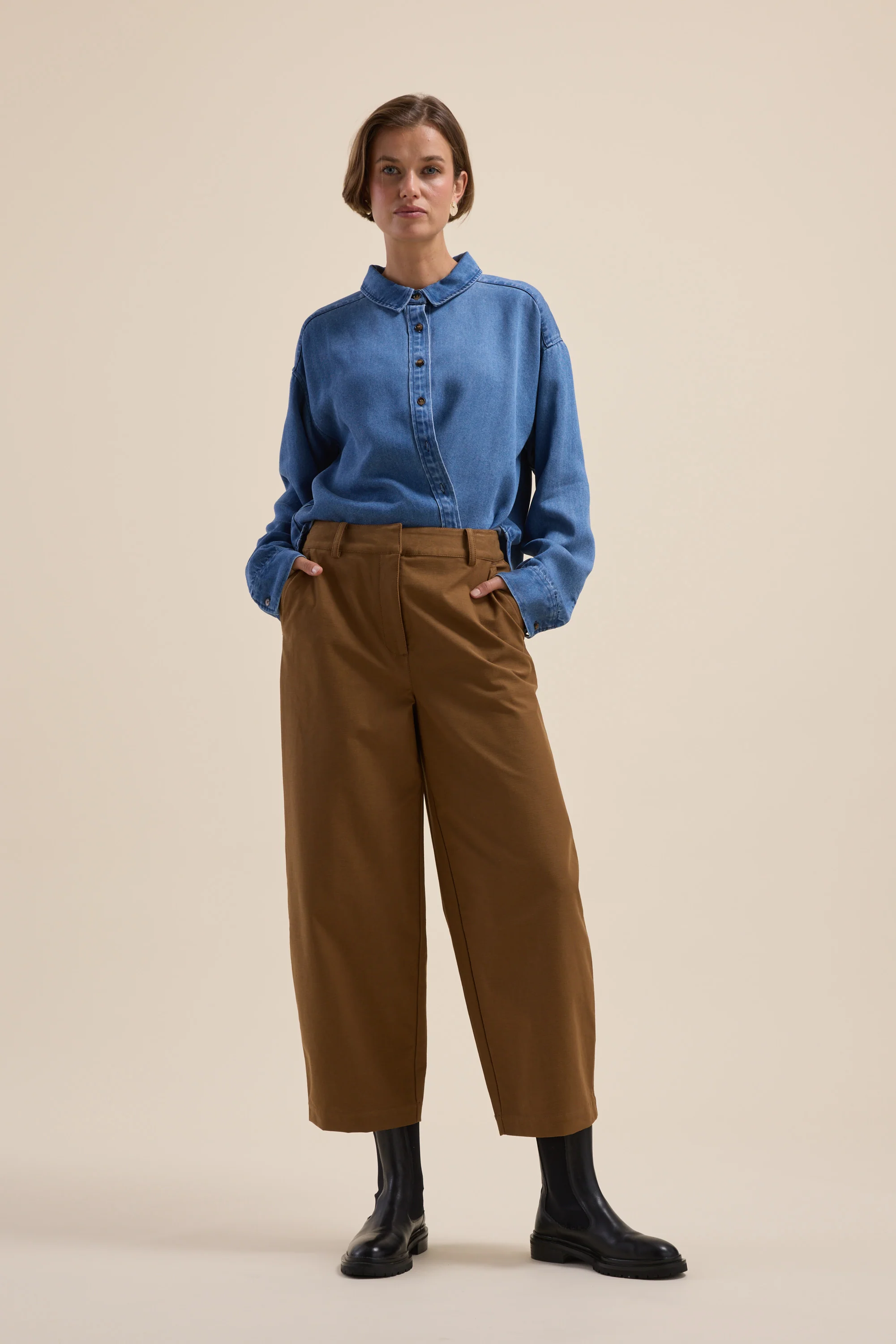 Eden Barrel Leg Pants - Image 4