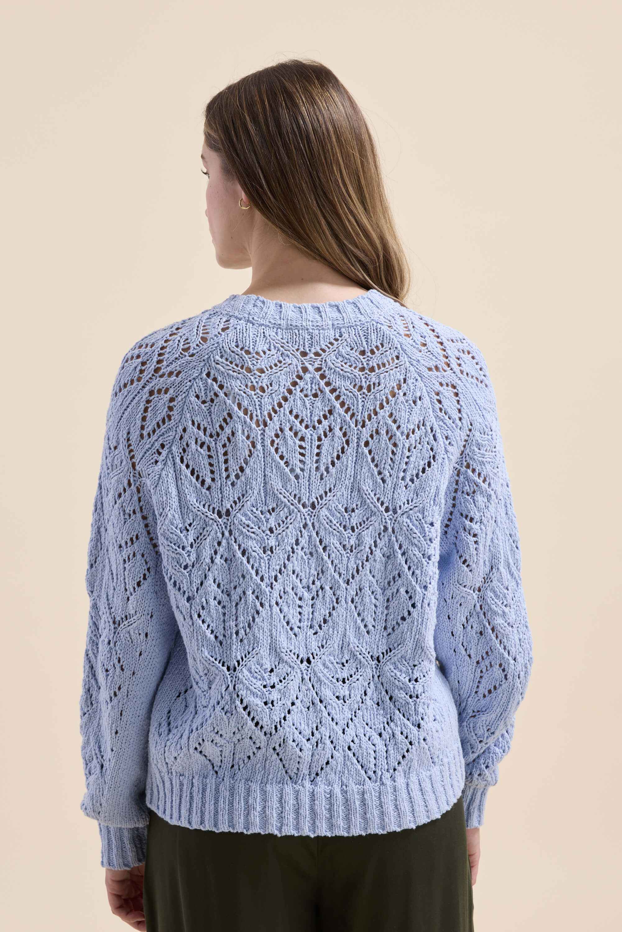 Elaina Knit Detail Sweater - Image 8