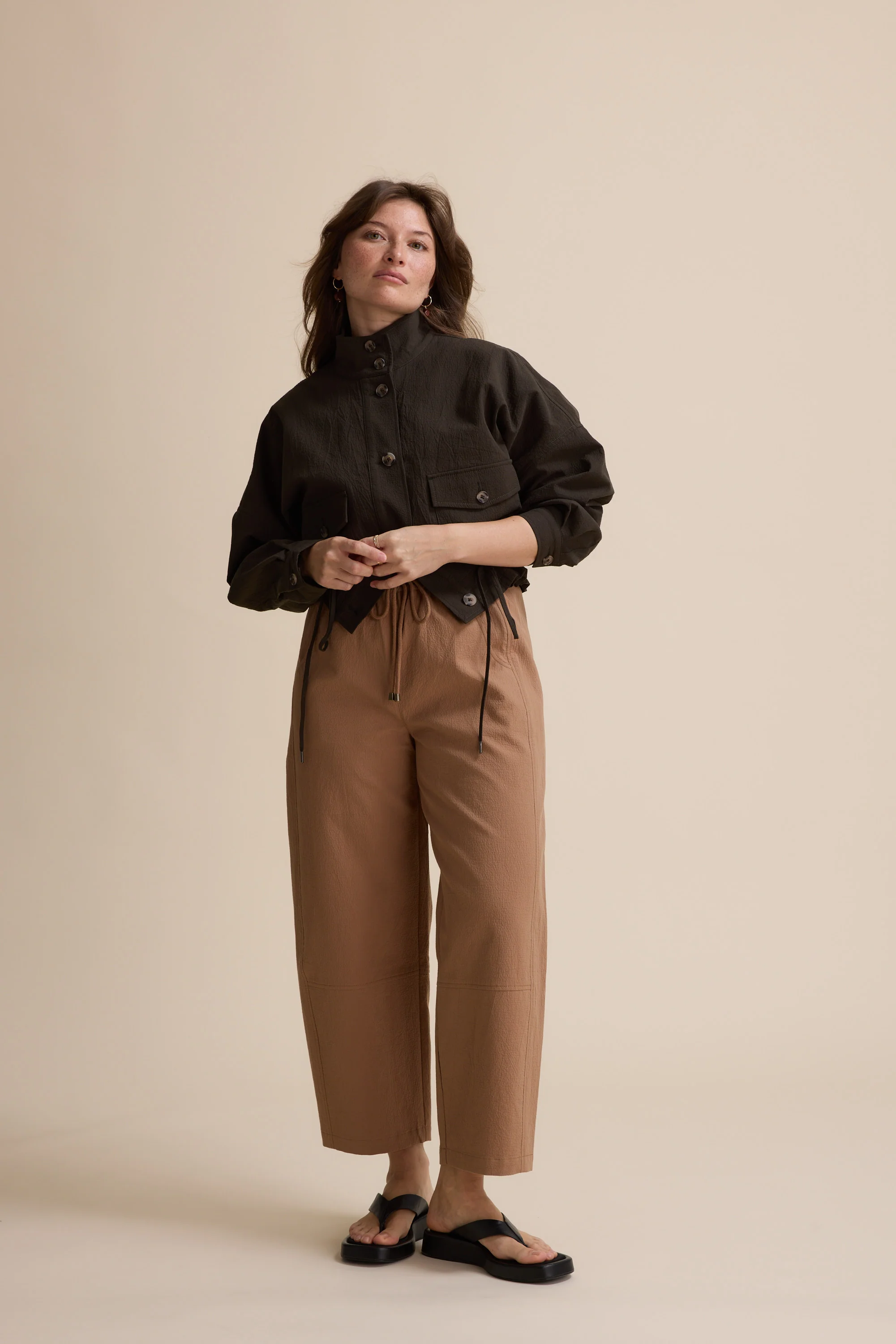 Elementary Barrel Leg Pants - Image 3