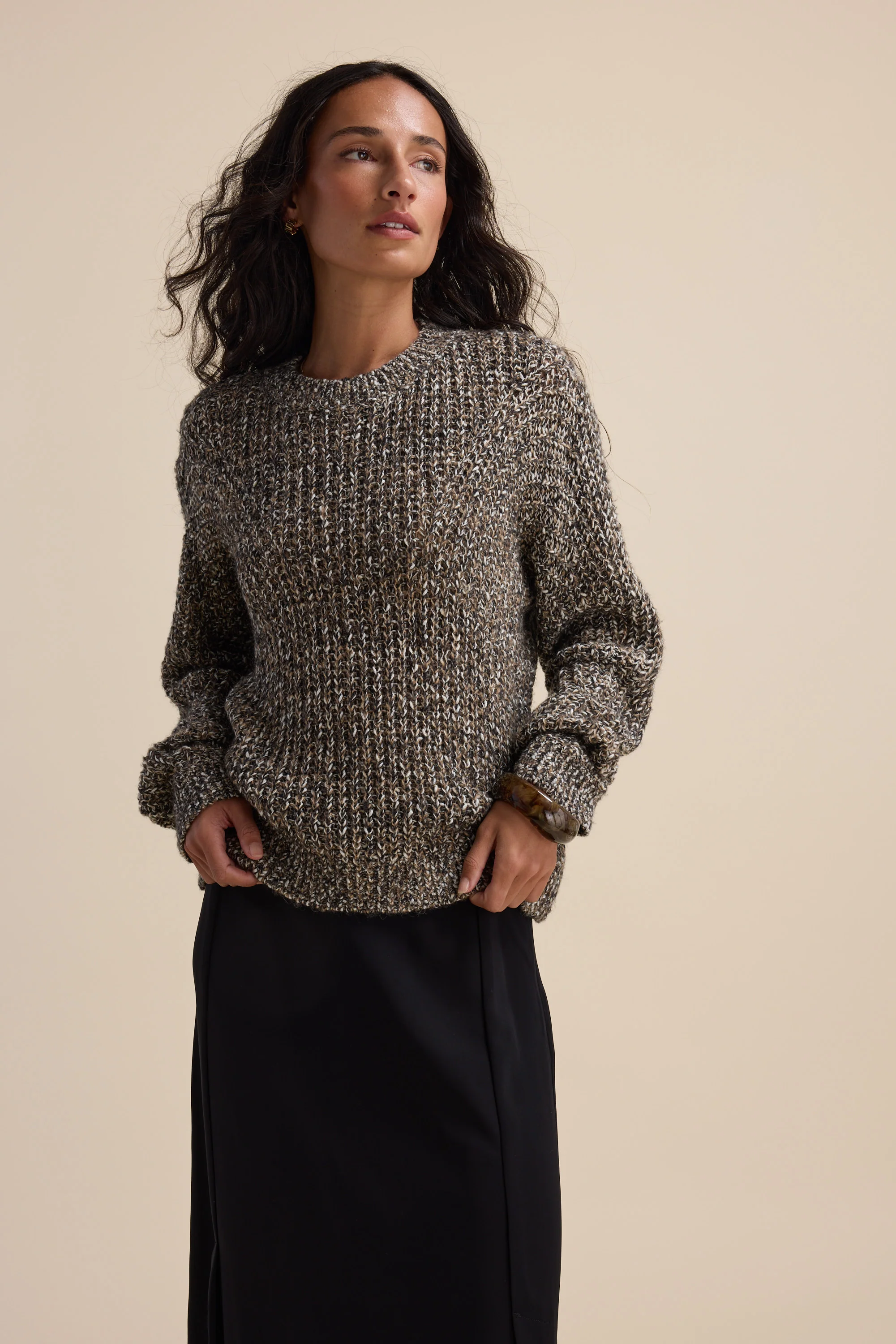 Elementary Chunky Knit Sweater - Image 3