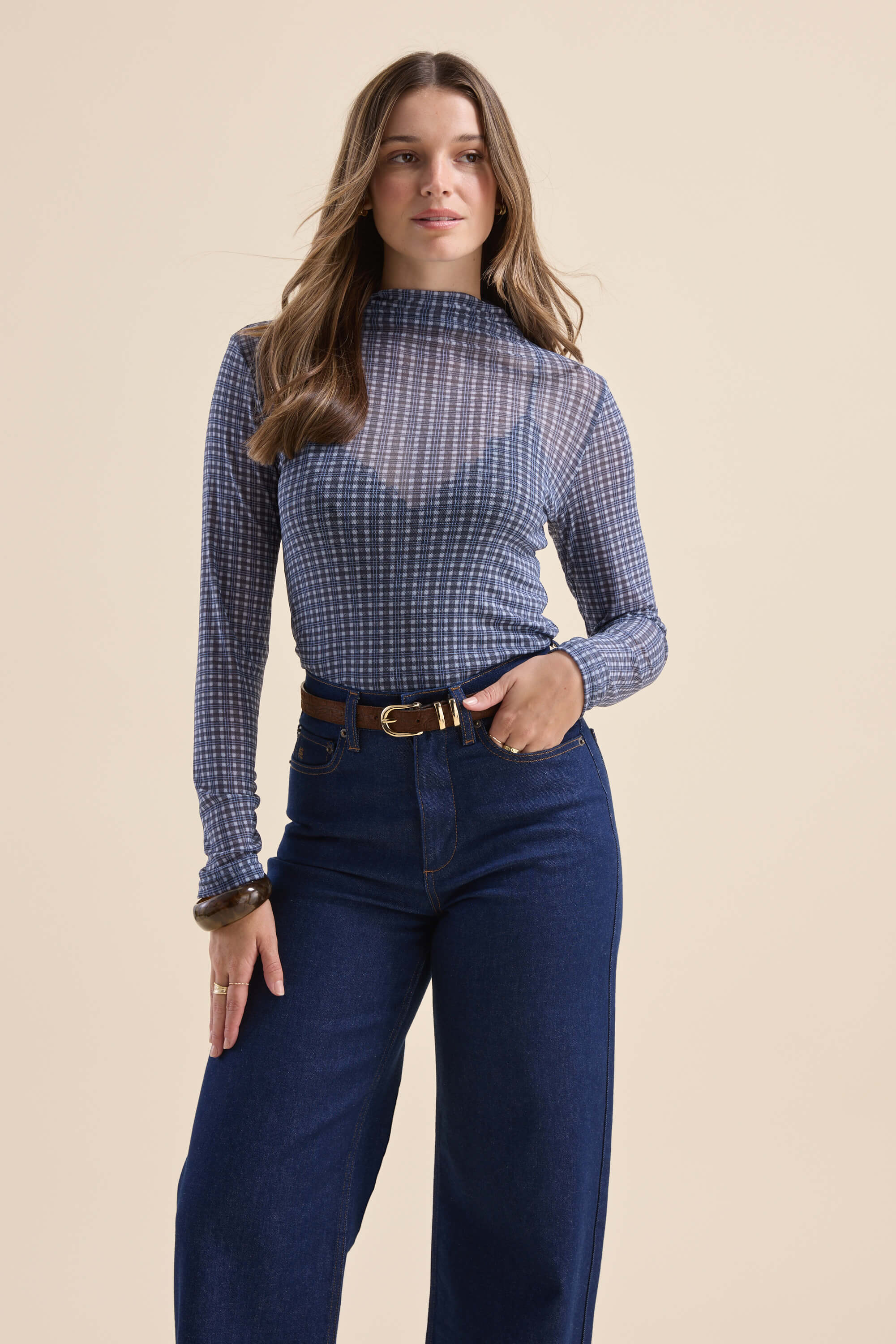 Elementary High Neck Top - Image 3