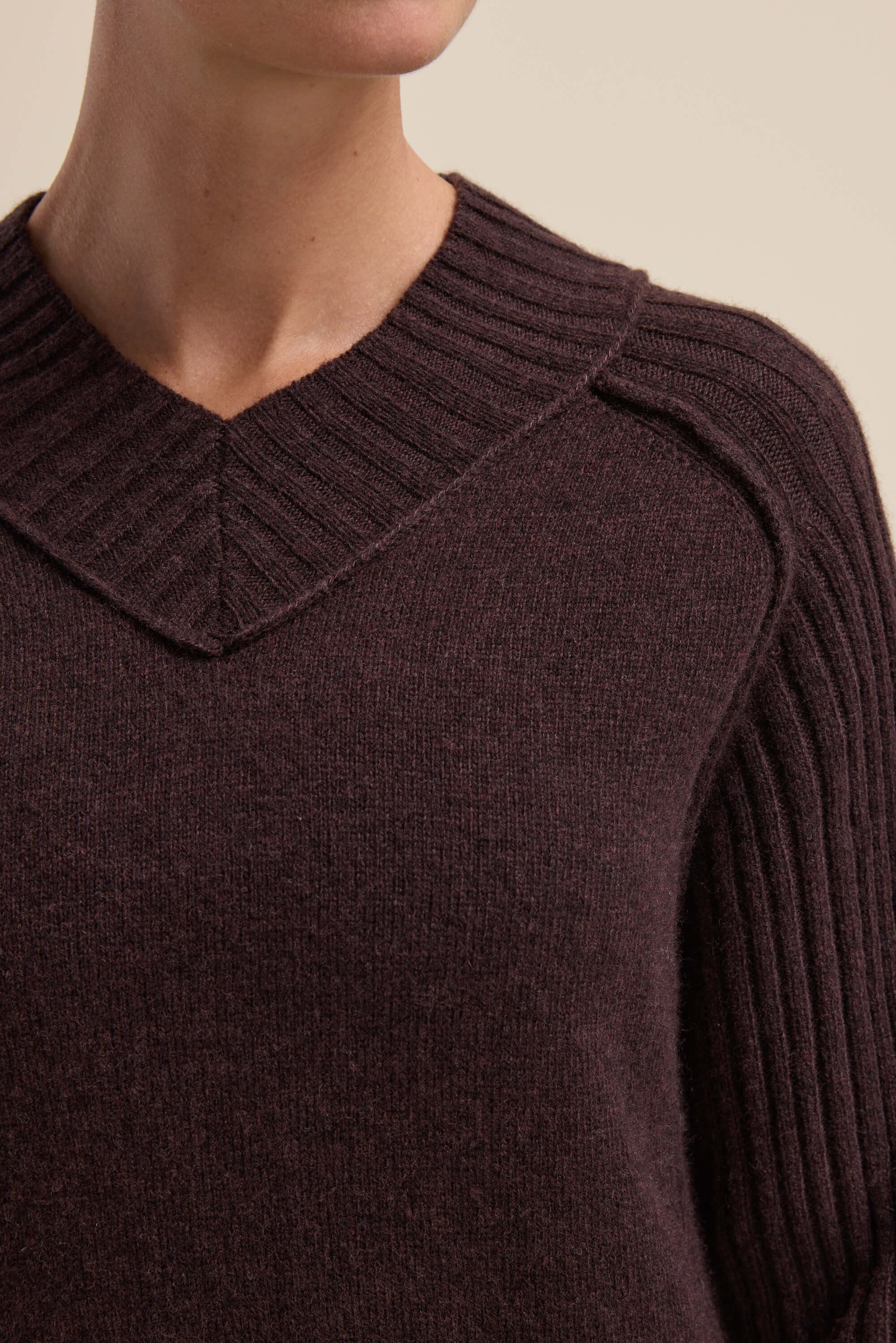 Elementary Knitted Wool Blend Dress - Image 7