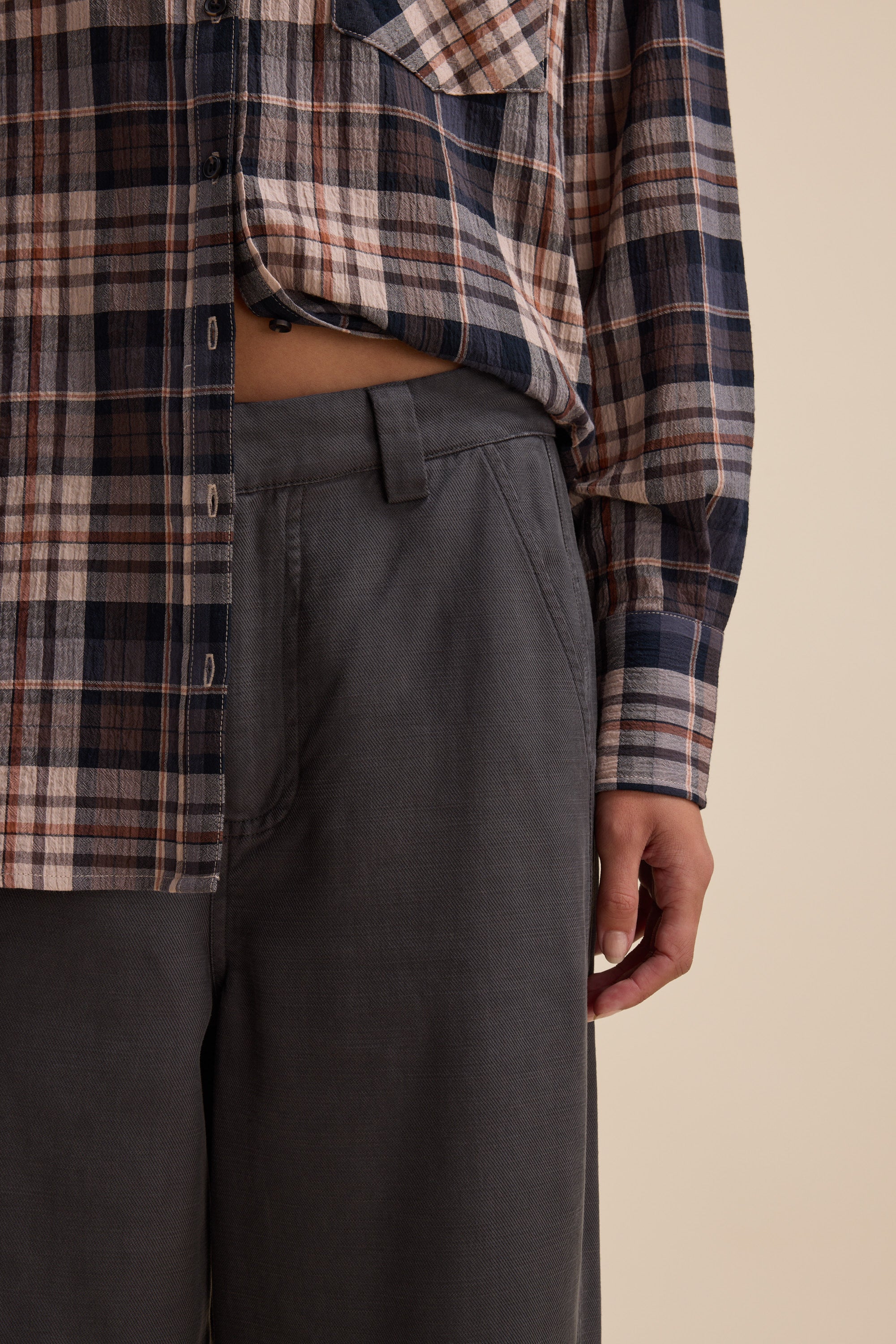 Elementary Panelled Barrel Pants - Image 5