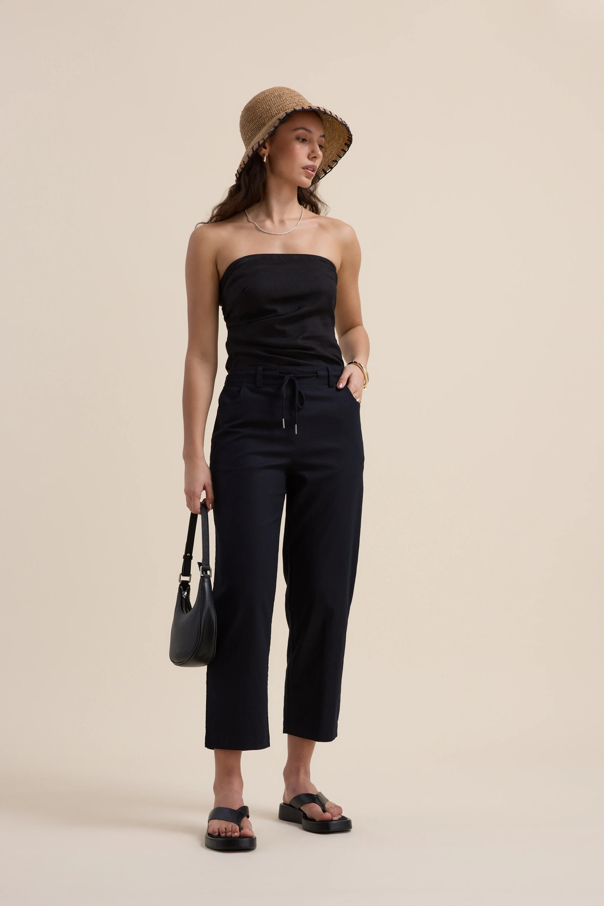 Elementary Relaxed Linen Pants