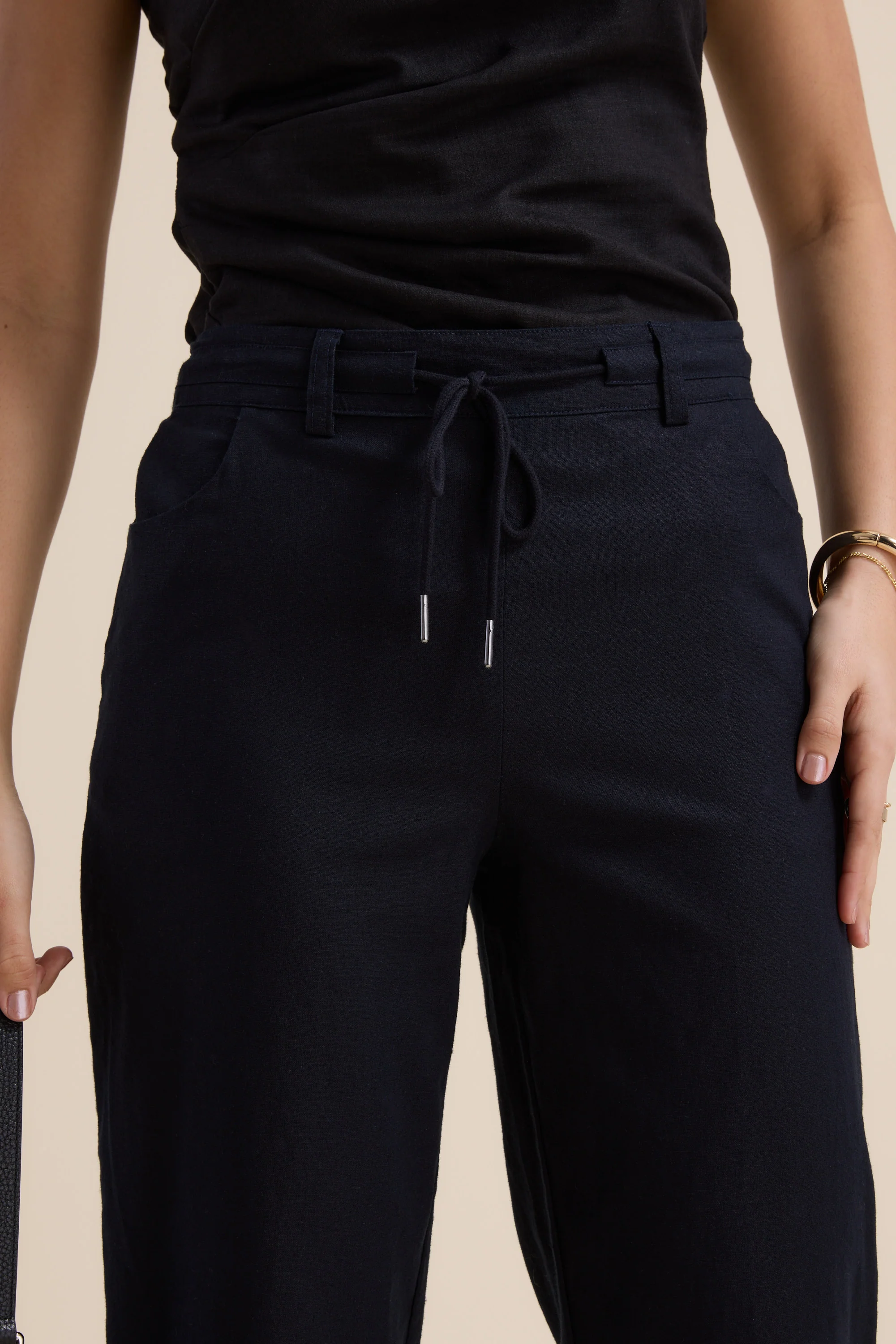 Elementary Relaxed Linen Pants - Image 3