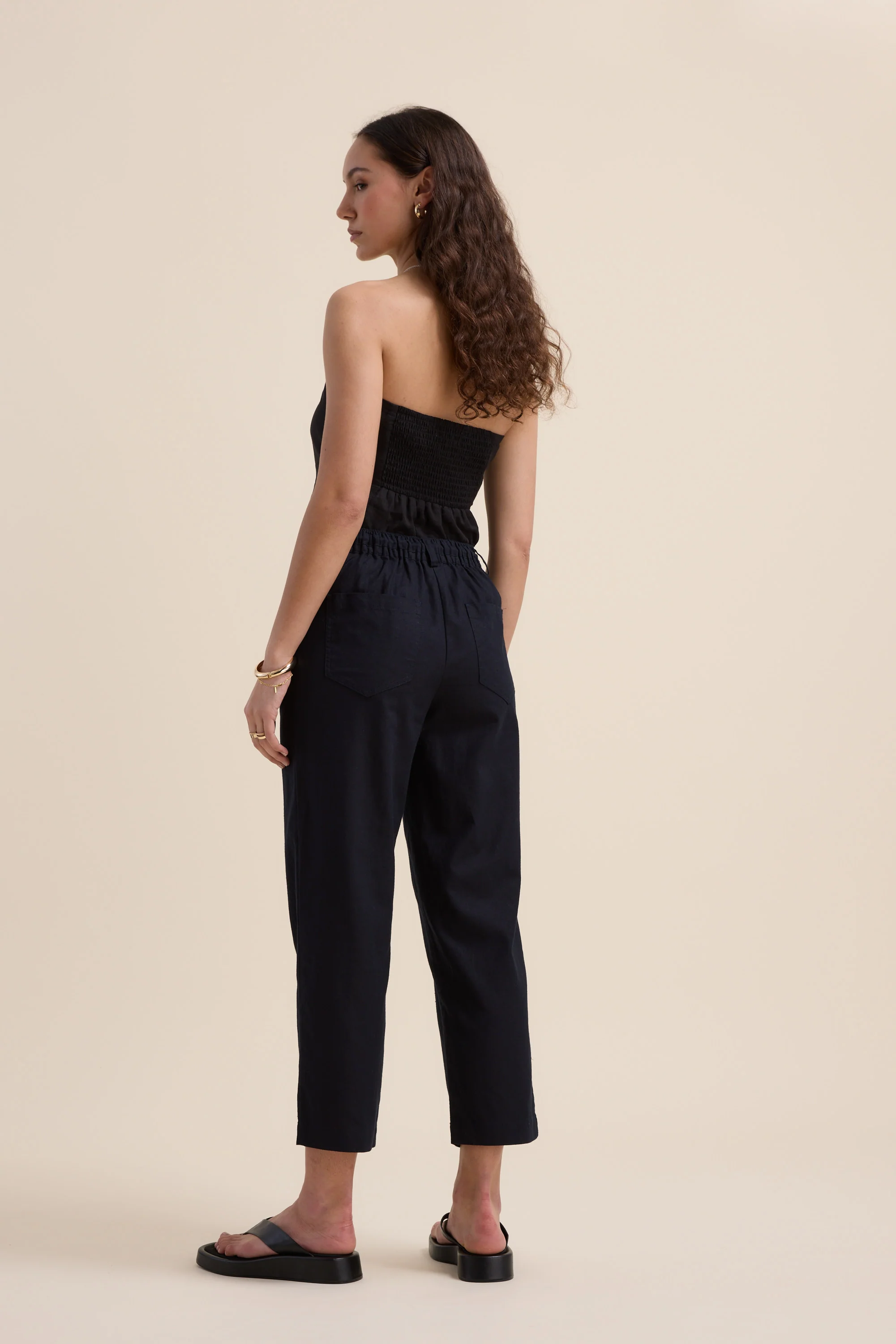 Elementary Relaxed Linen Pants - Image 5