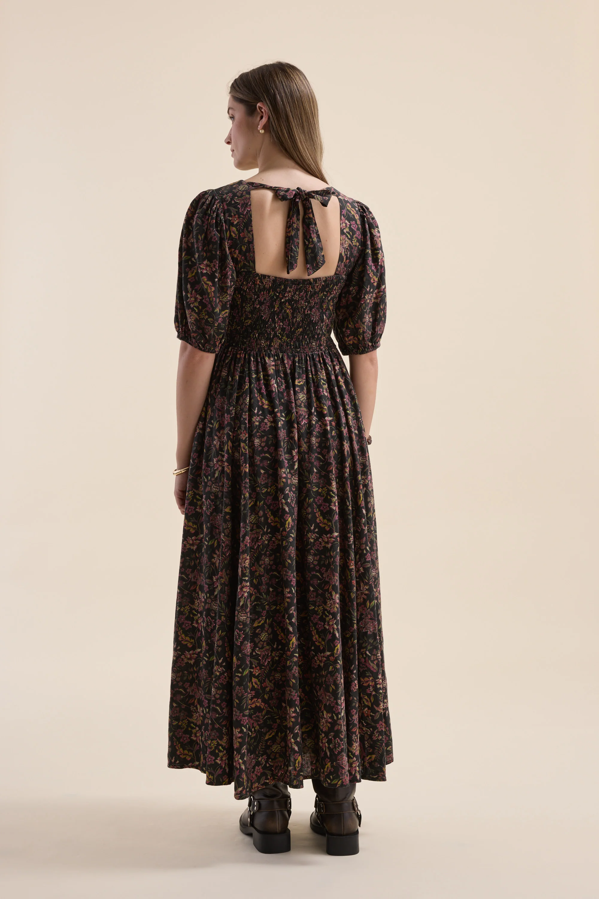 Elementary Shirred Bodice Dress - Image 8