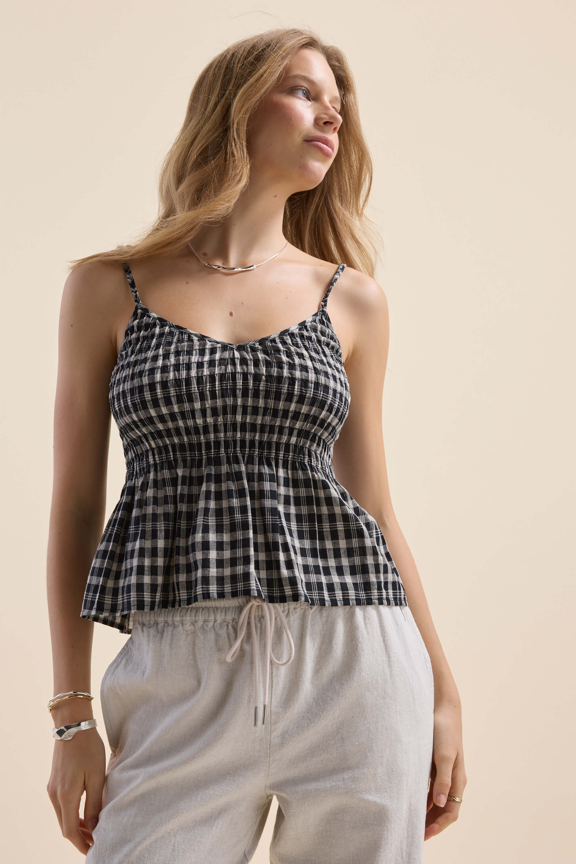 Elementary Shirred Cami - Image 5