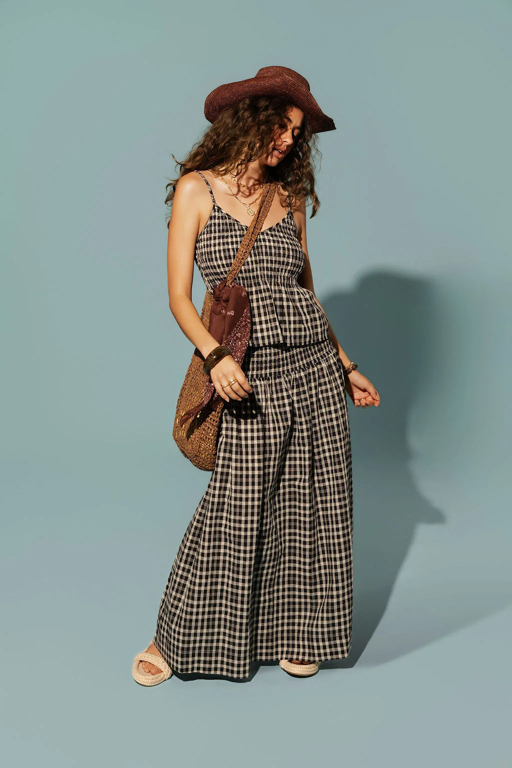 Elementary Shirred Drop Waist Skirt - Image 3