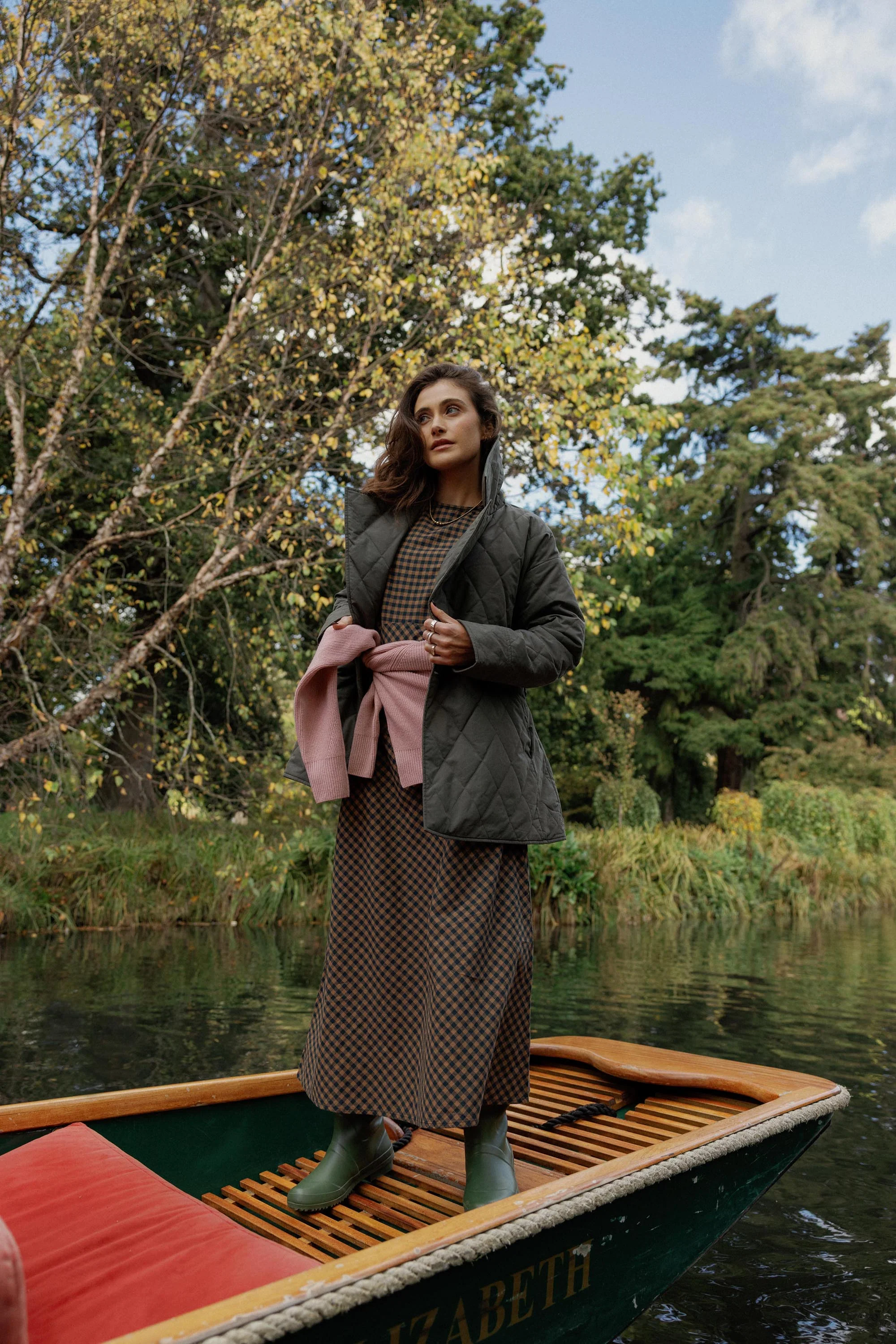 Elementary Tie Waist Puffer Jacket - Image 2