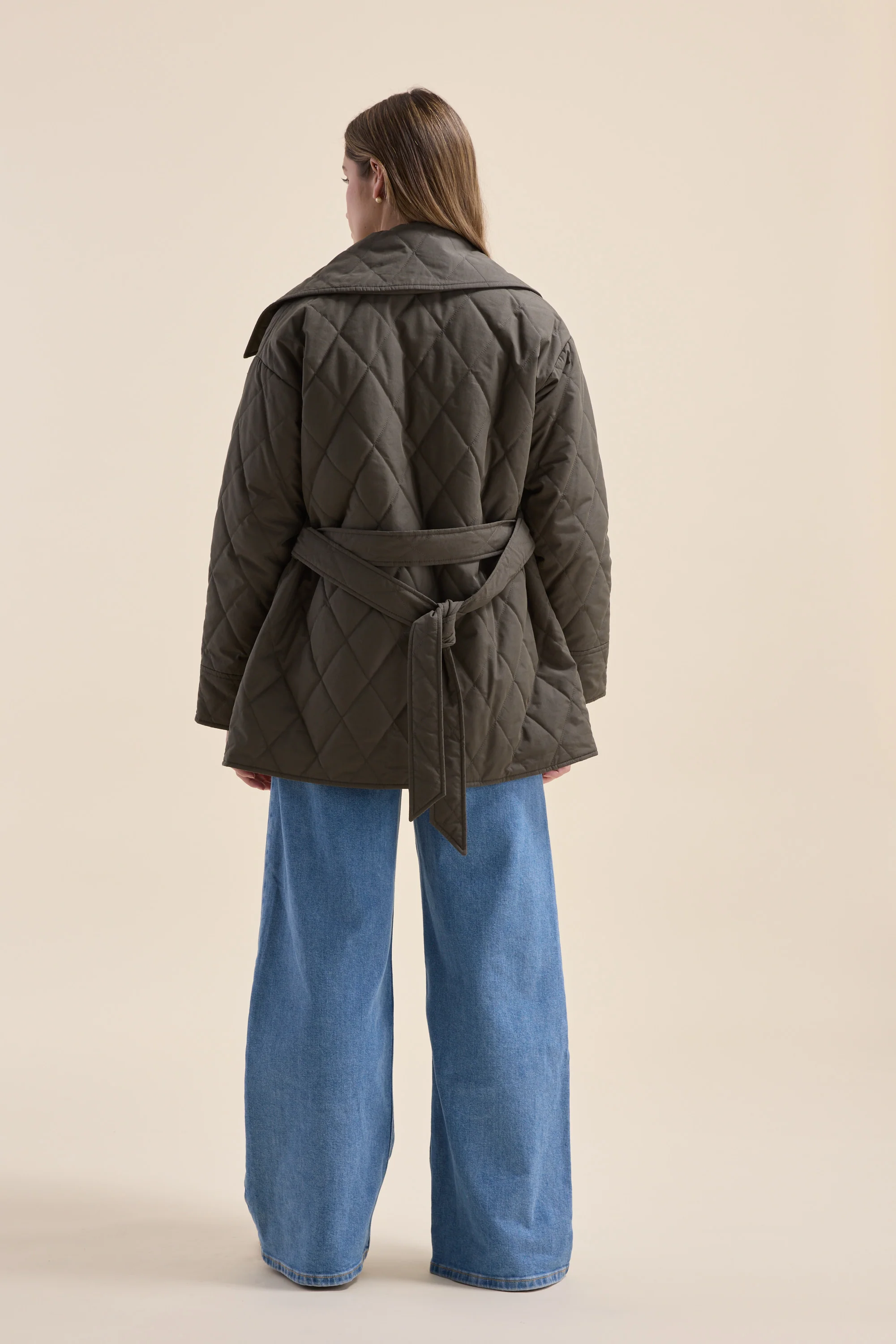 Elementary Tie Waist Puffer Jacket - Image 8