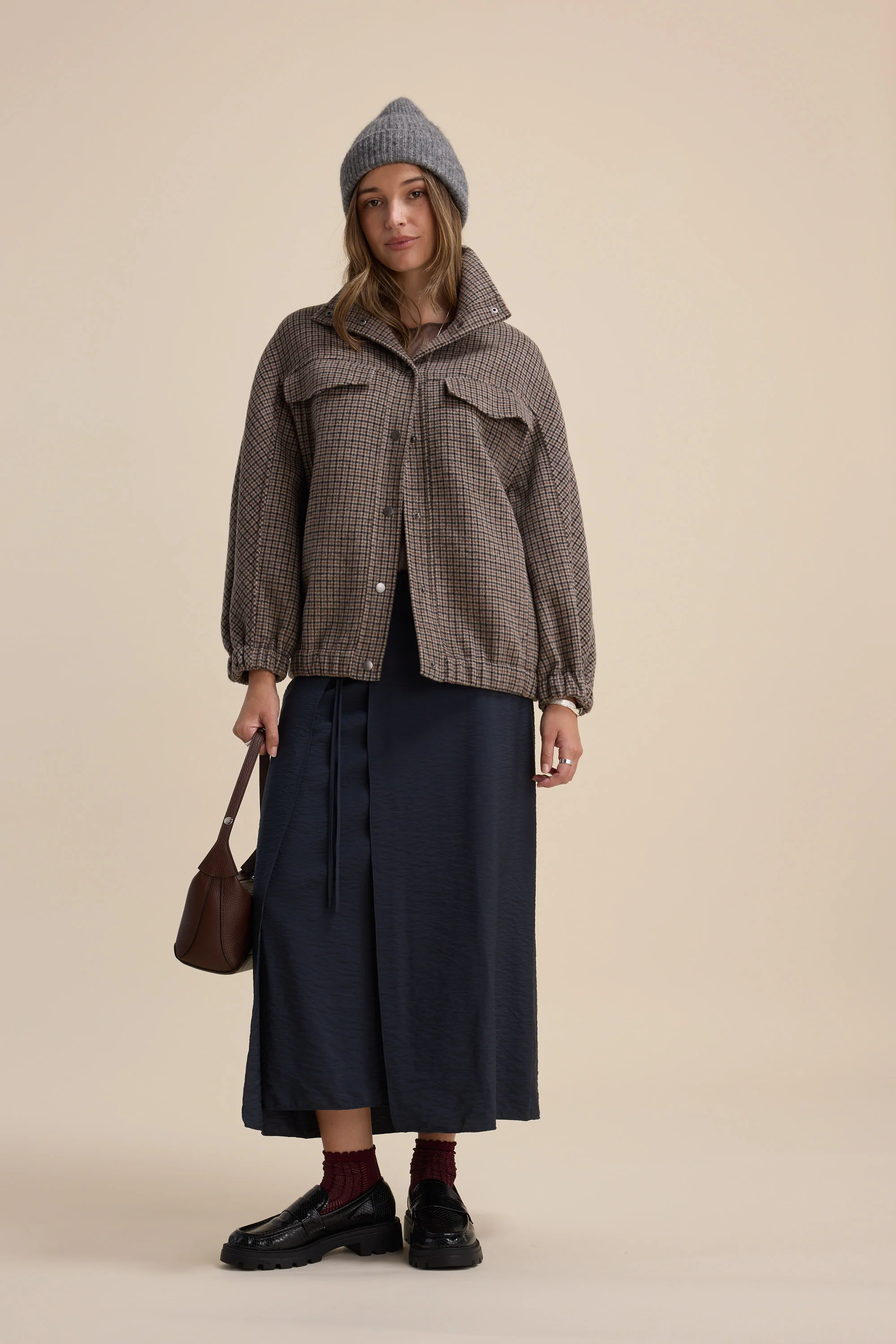 Elementary Wrap Detail Skirt - Image 4