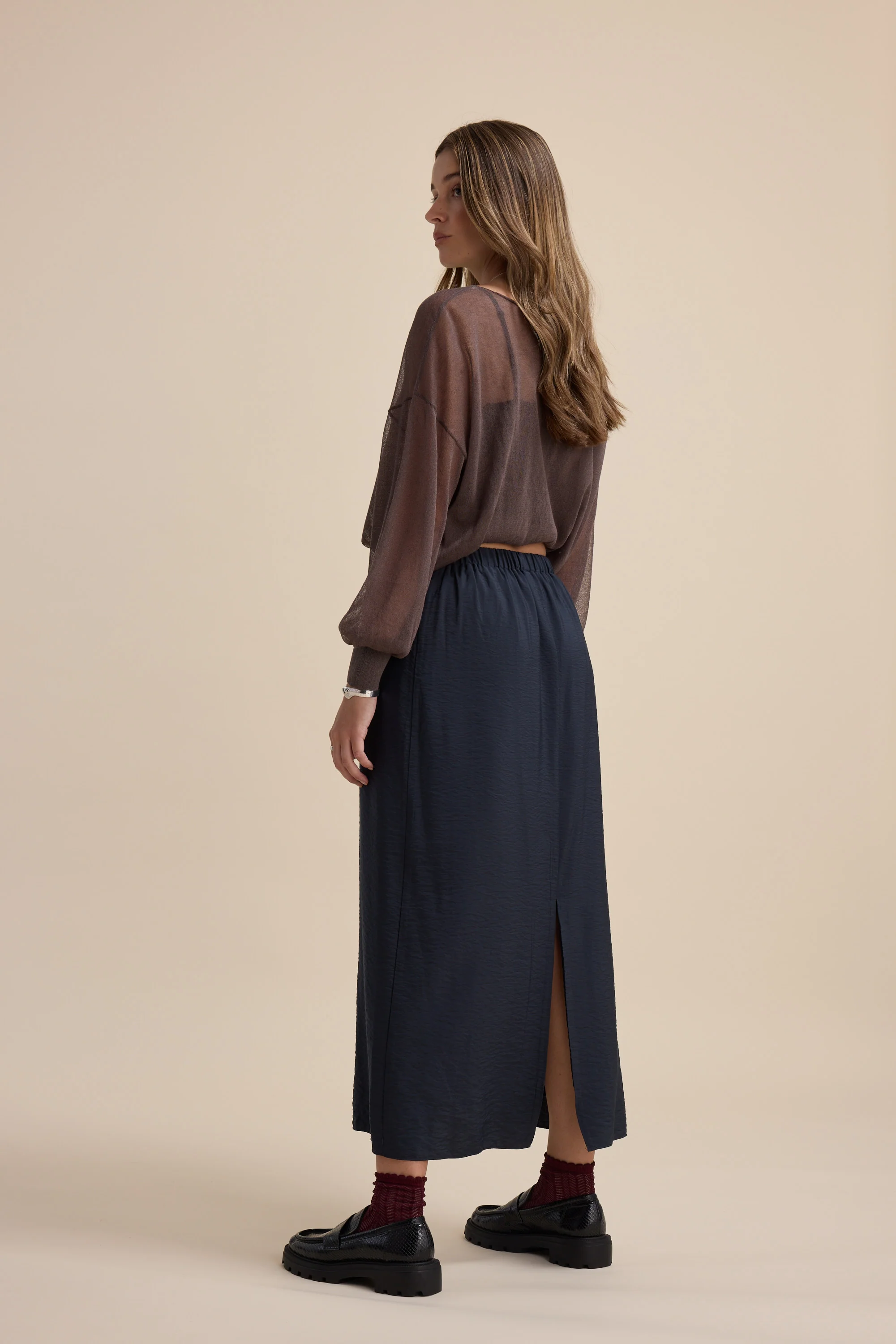 Elementary Wrap Detail Skirt - Image 7