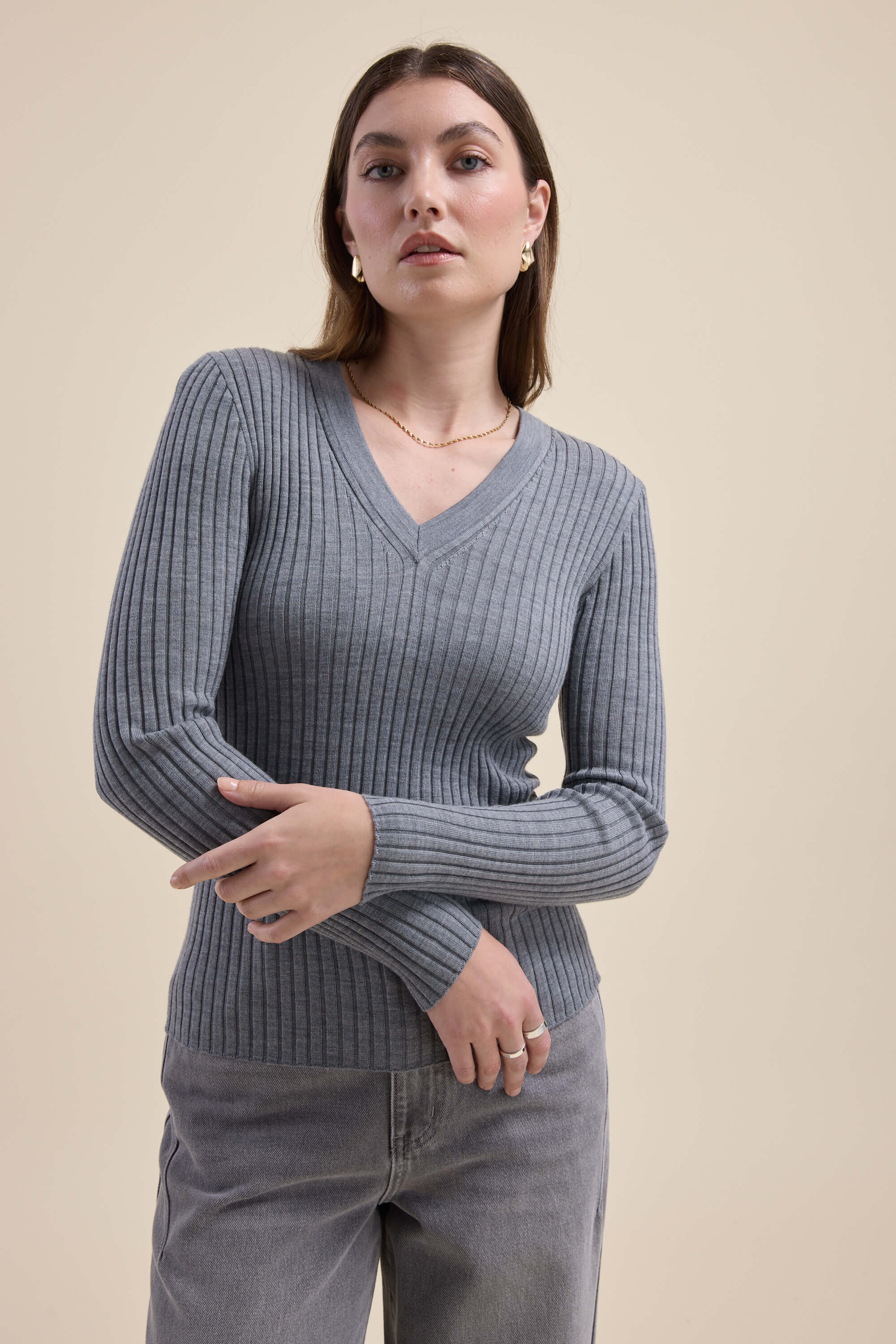 Elementary ZQ Merino V Neck Top - Image 5