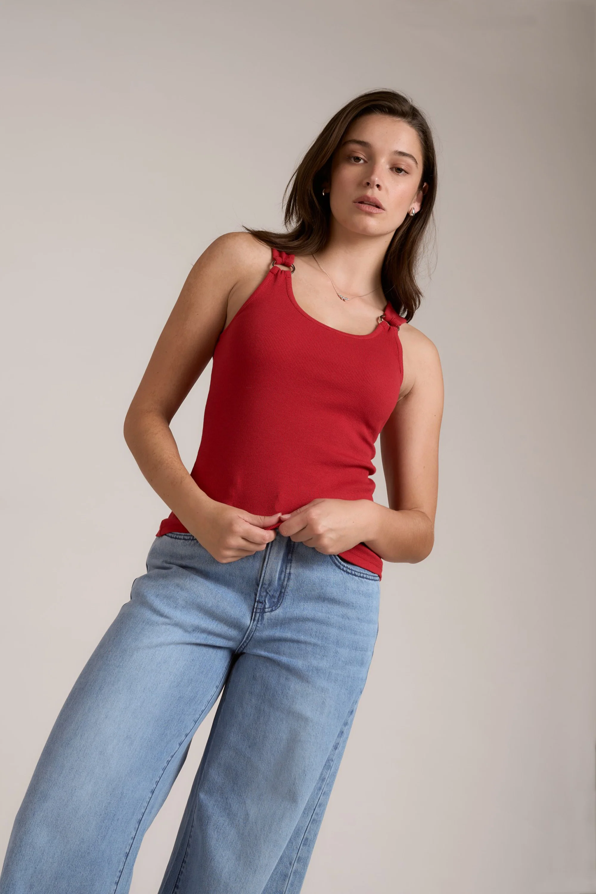 Eliza Ring Detail Tank - Image 4