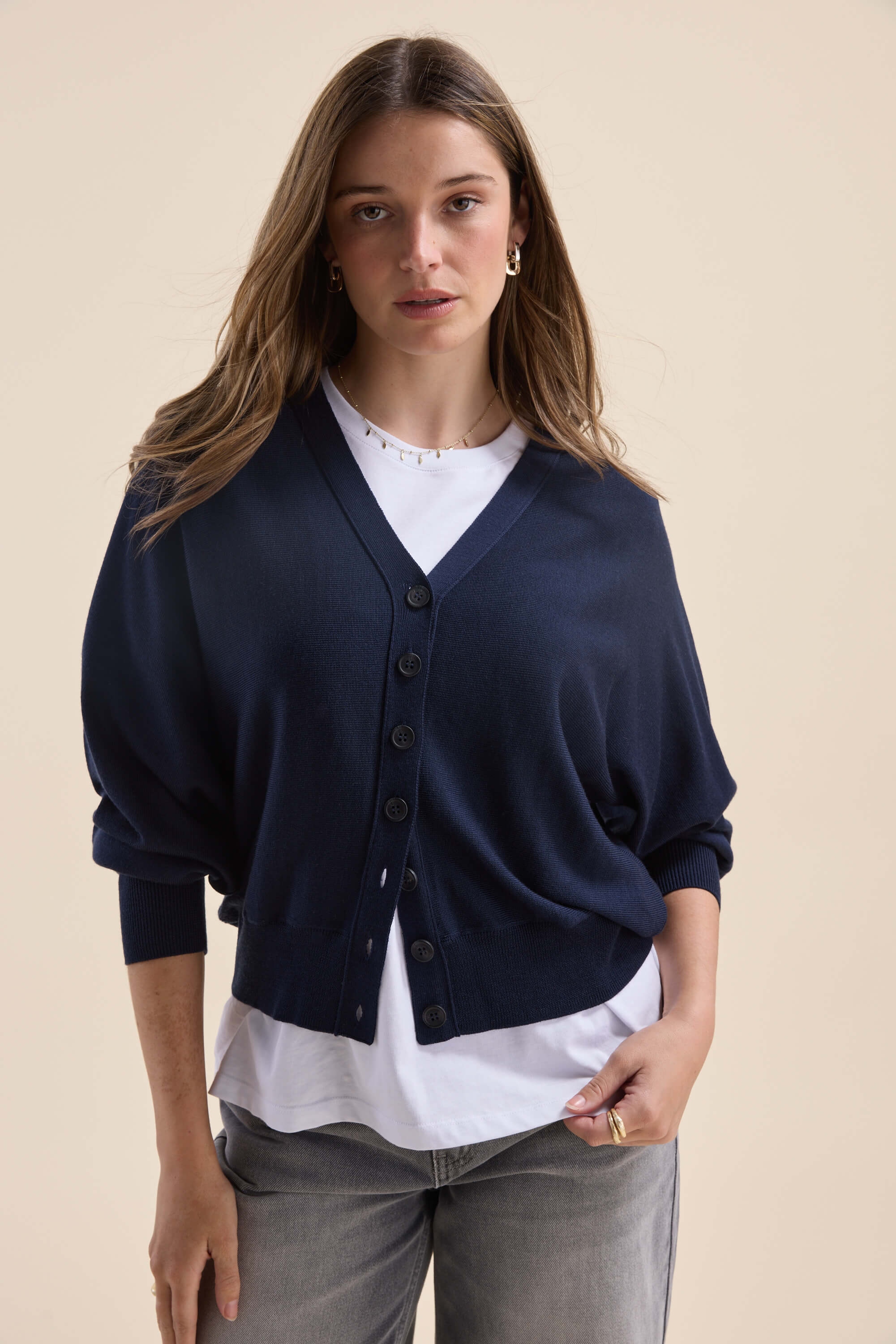 Emmy ZQ Merino Cardigan - Image 3
