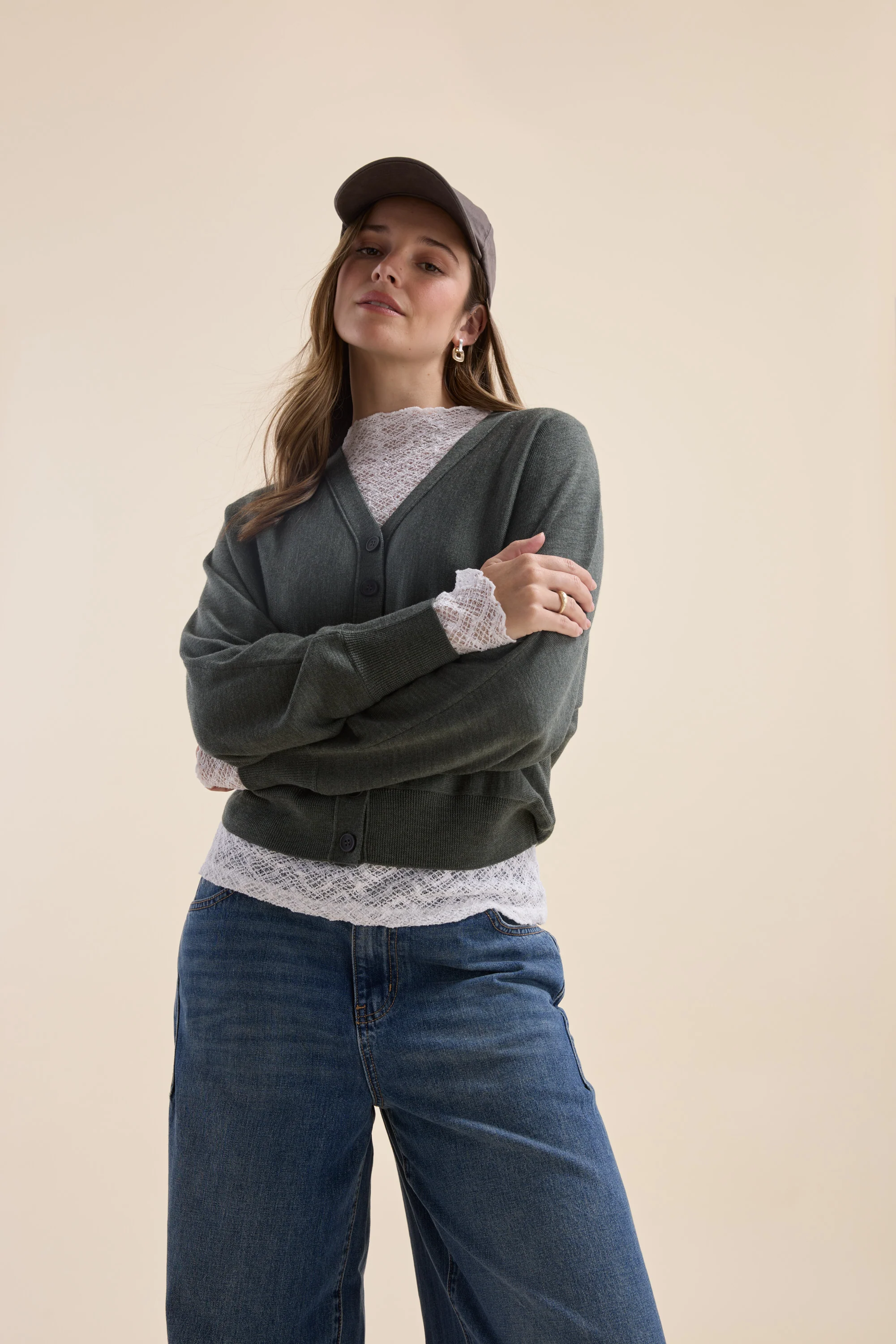 Emmy ZQ Merino Cardigan - Image 3