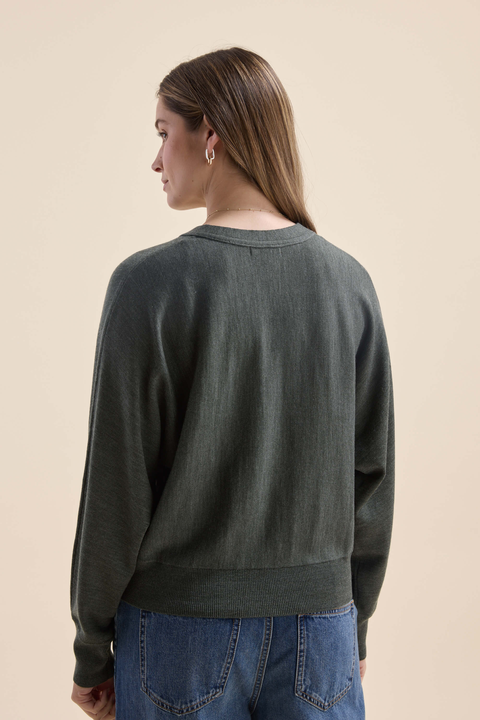 Emmy ZQ Merino Cardigan - Image 6