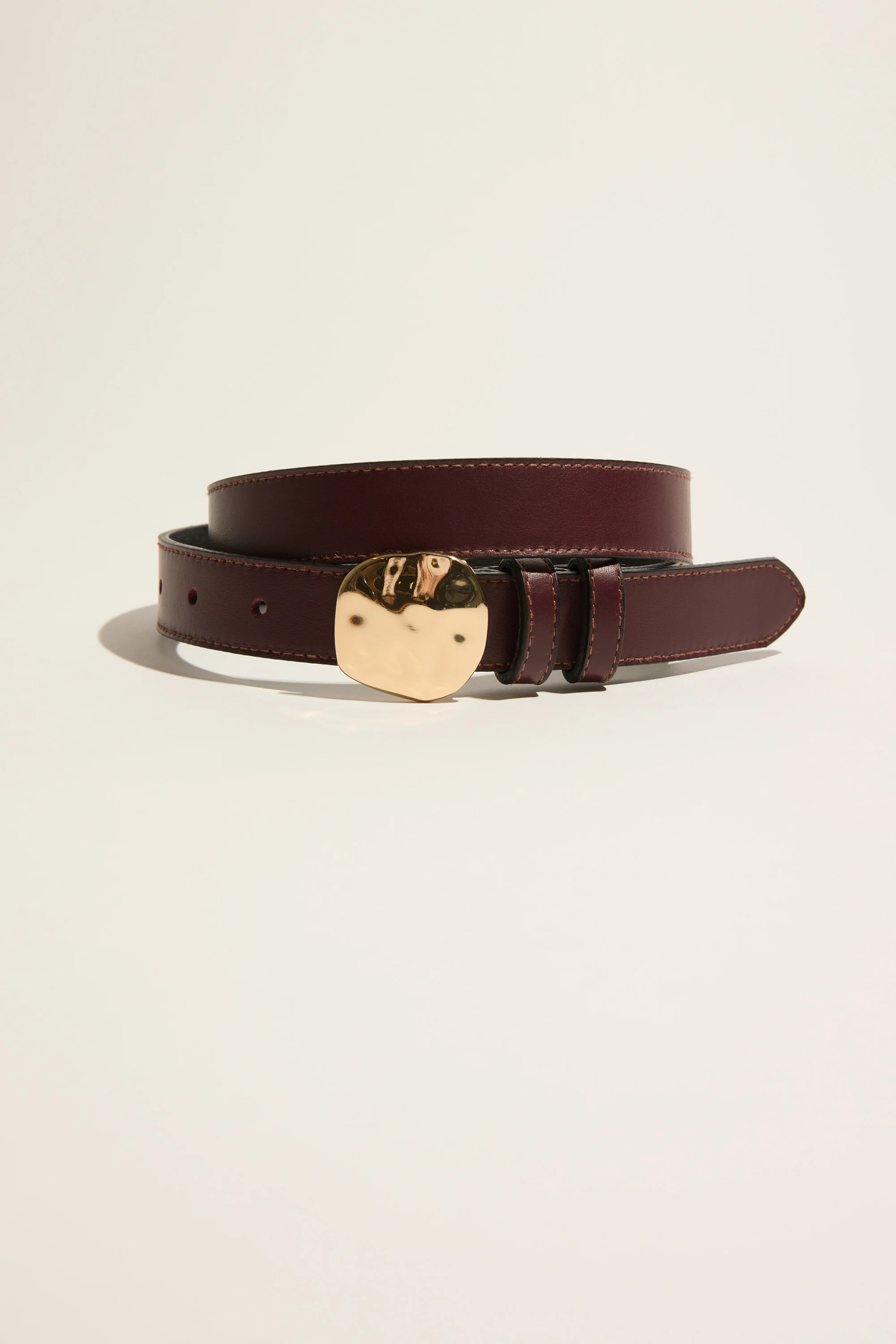 Esme Organic Dome Buckle Belt