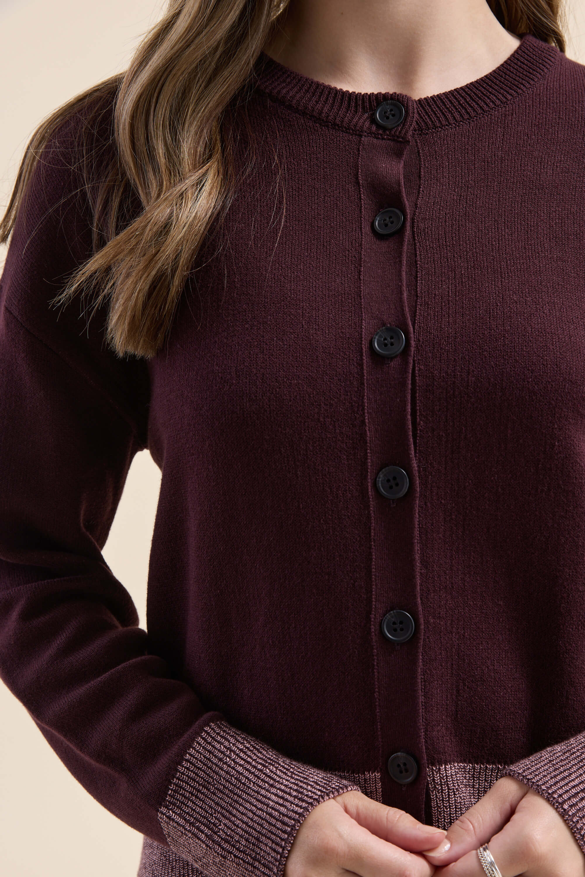 Farrah Crew Neck Cardi - Image 5