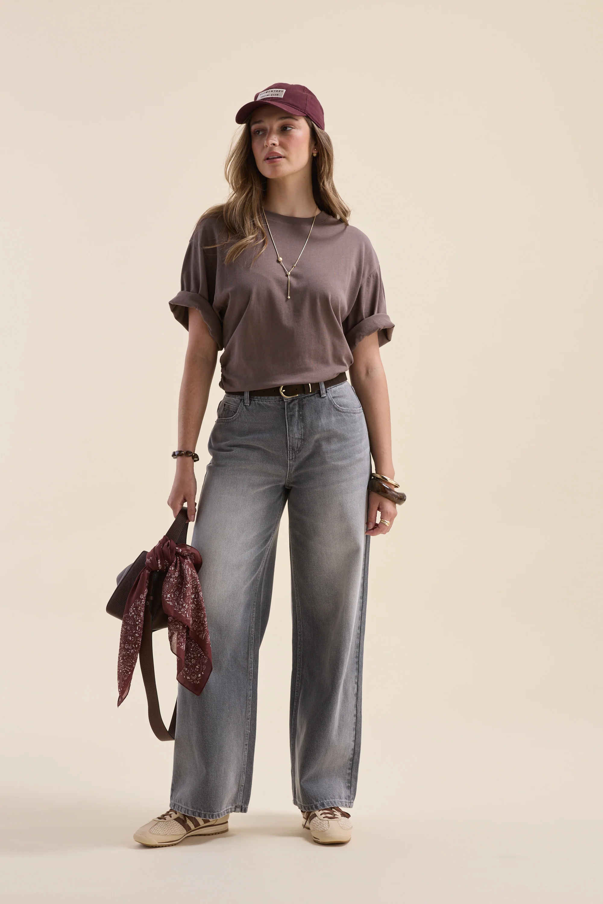 Genevie Gather Detail Tee - Image 2