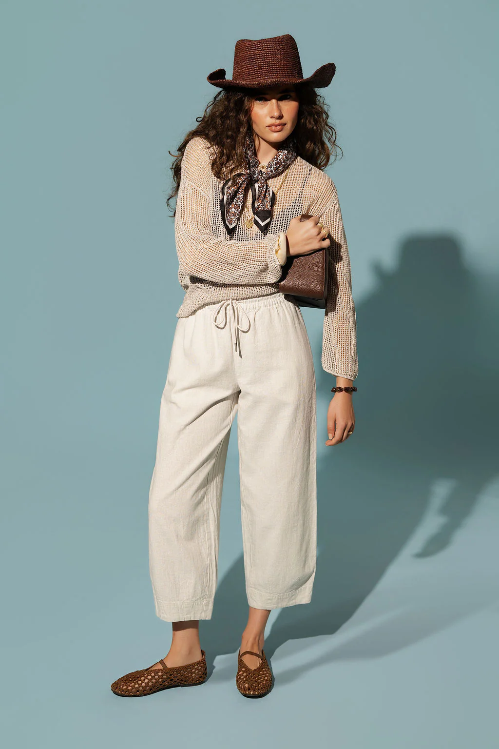 Georgia Raffia Fedora - Image 3