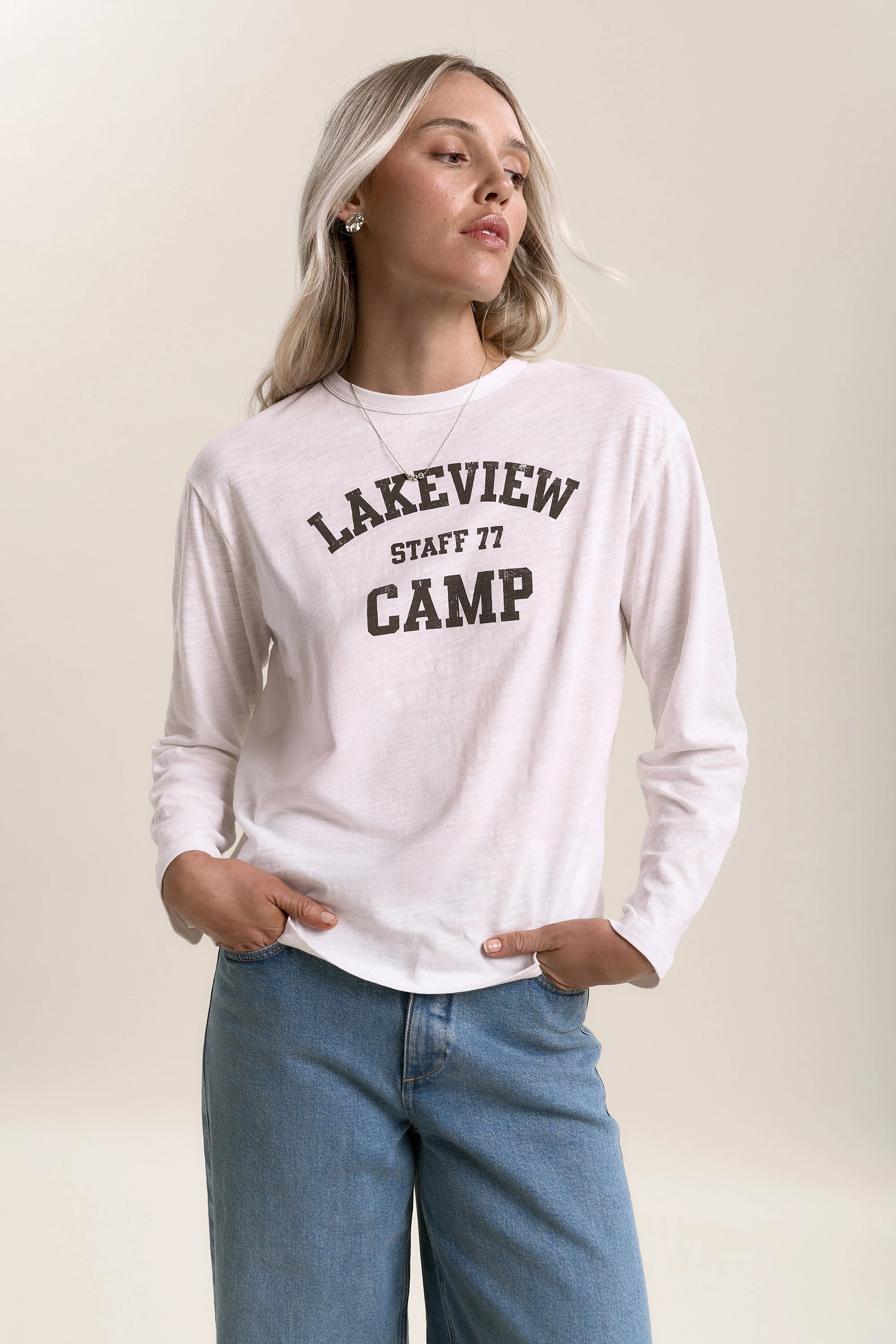 Grace Graphic Long Sleeve Tee