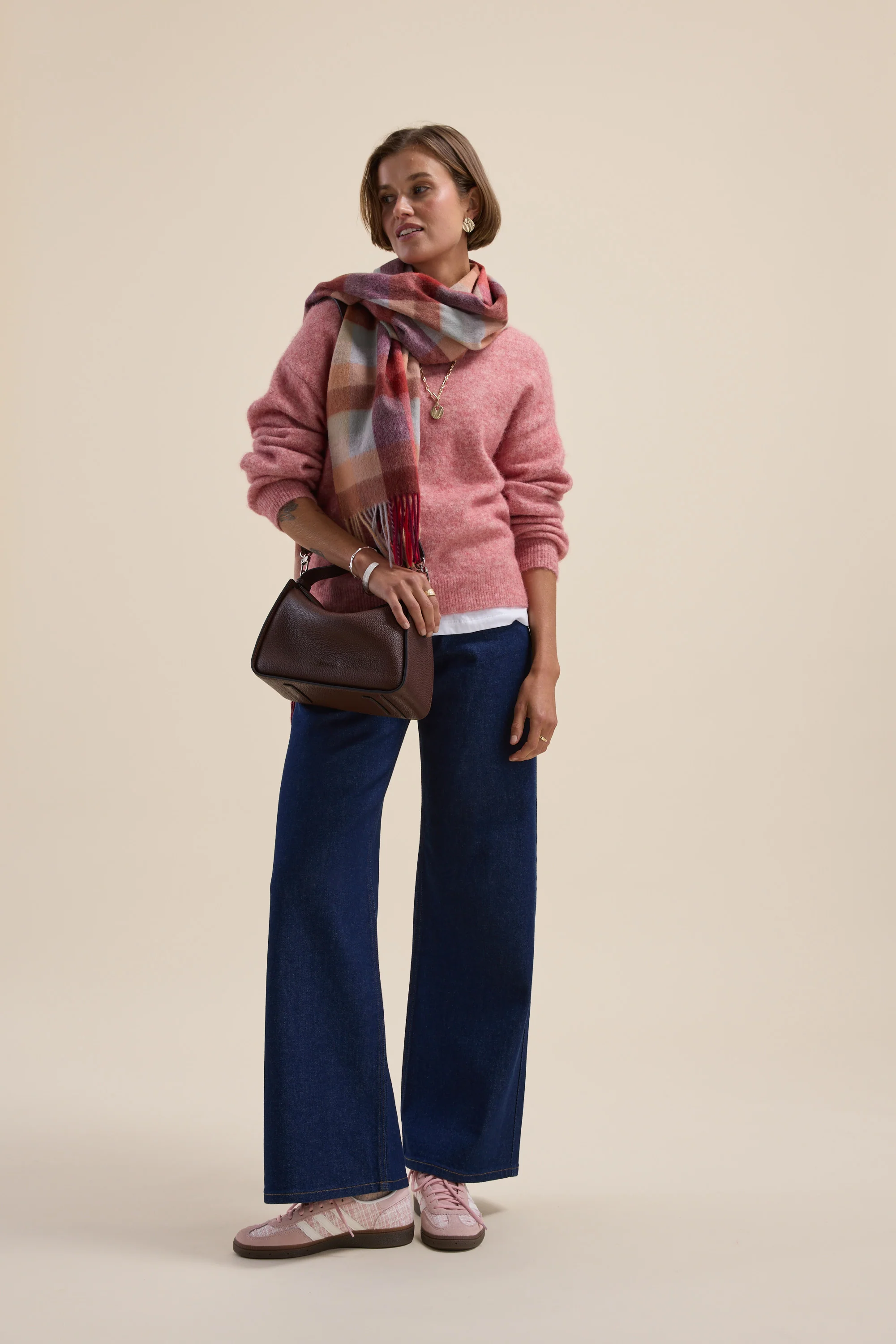 Hayley Luxe Whisper Crew Neck Sweater - Image 4