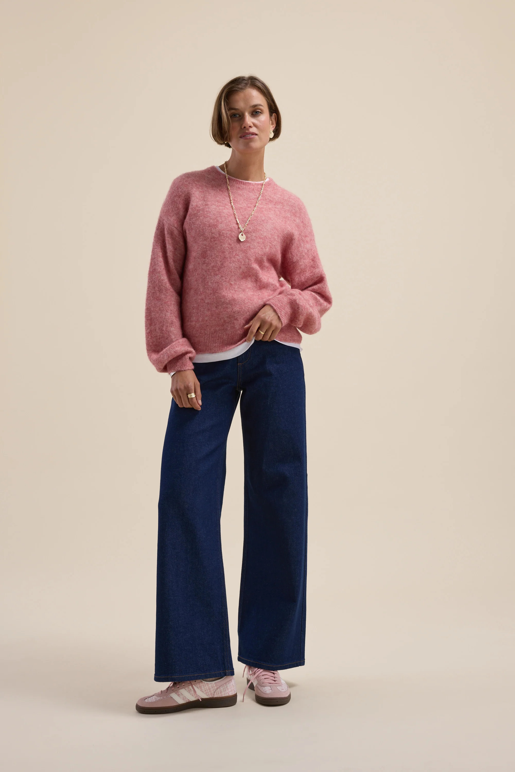 Hayley Luxe Whisper Crew Neck Sweater - Image 6