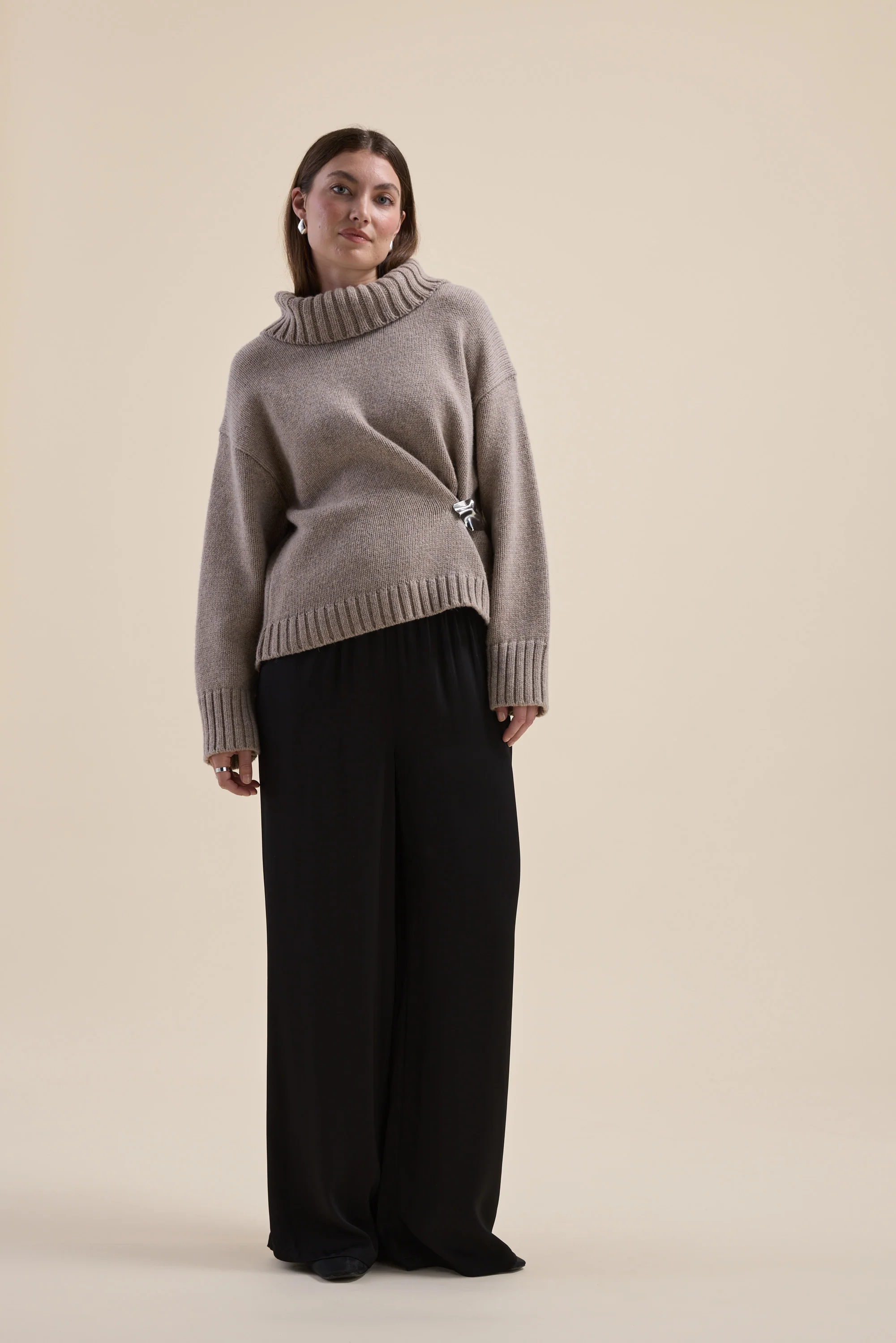 Holly Wool Blend Roll Neck Sweater - Image 7