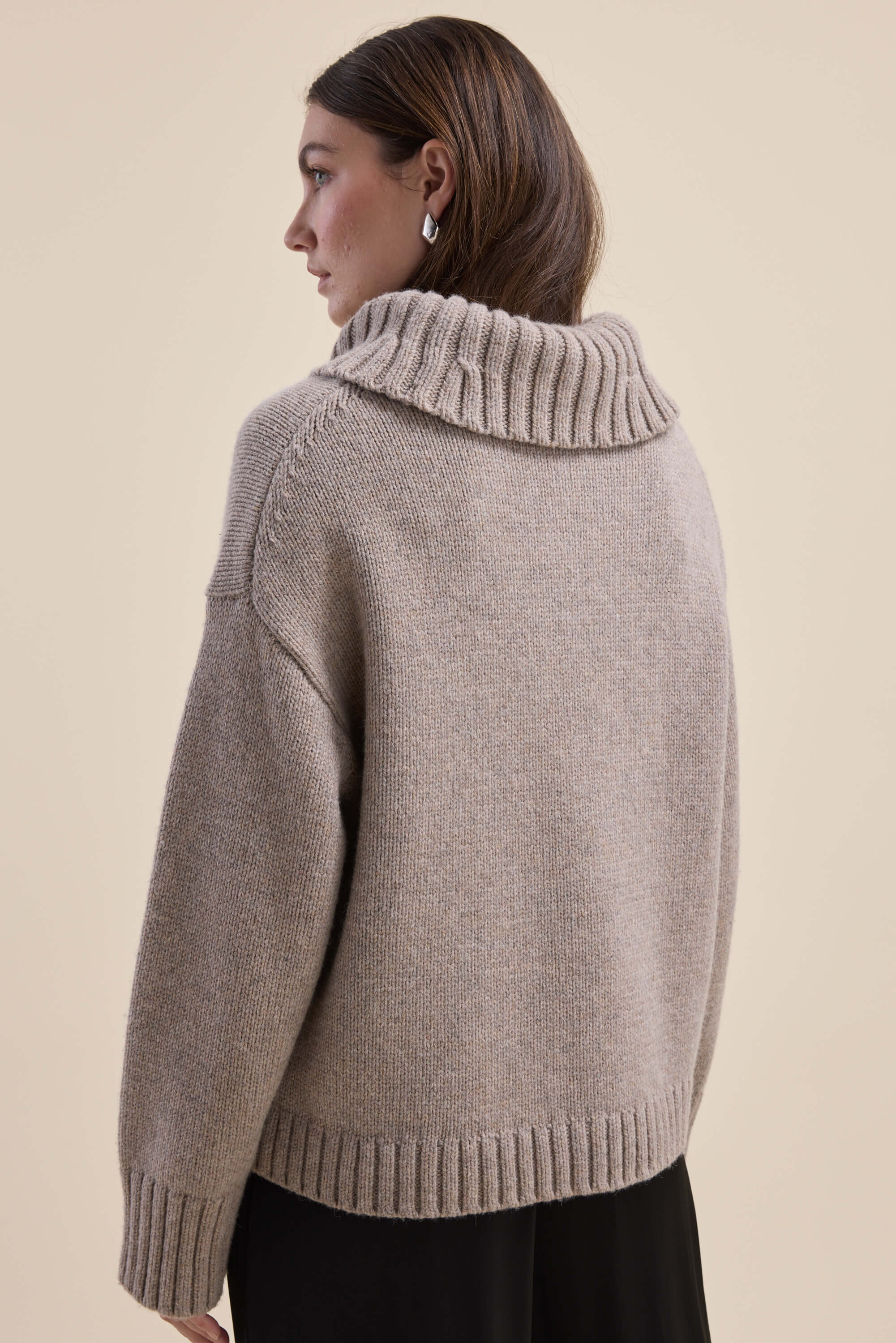 Holly Wool Blend Roll Neck Sweater - Image 8